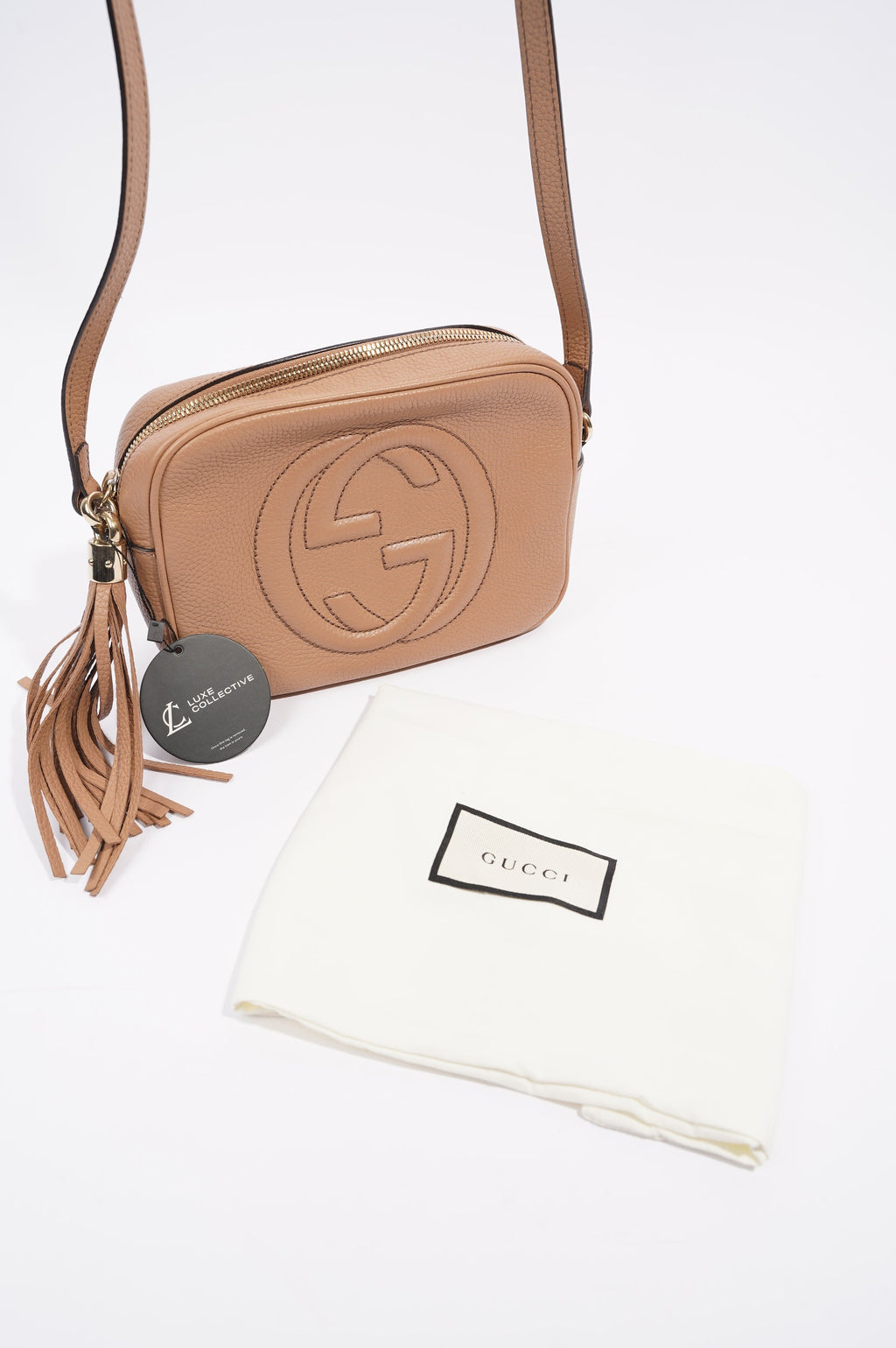 Gucci Womens Soho Disco Nude Small