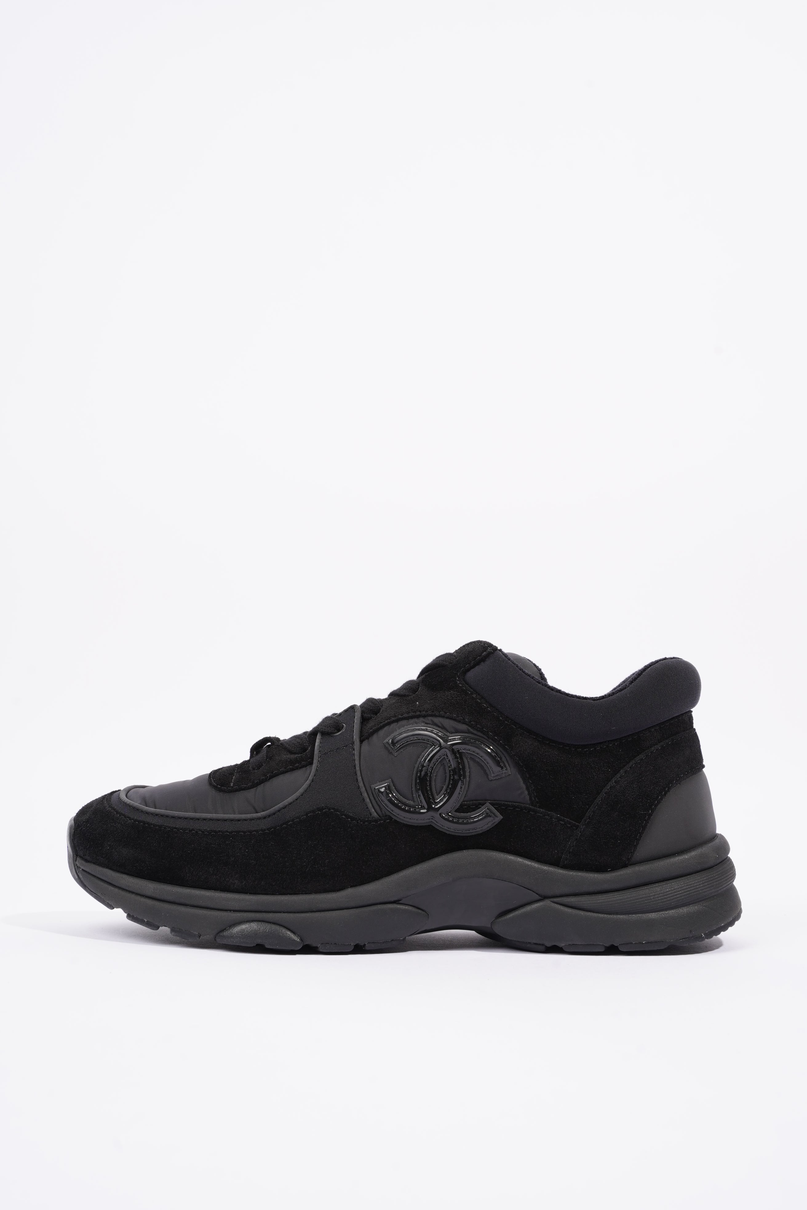 Chanel Womens CC Logo Black EU 38 / UK 5