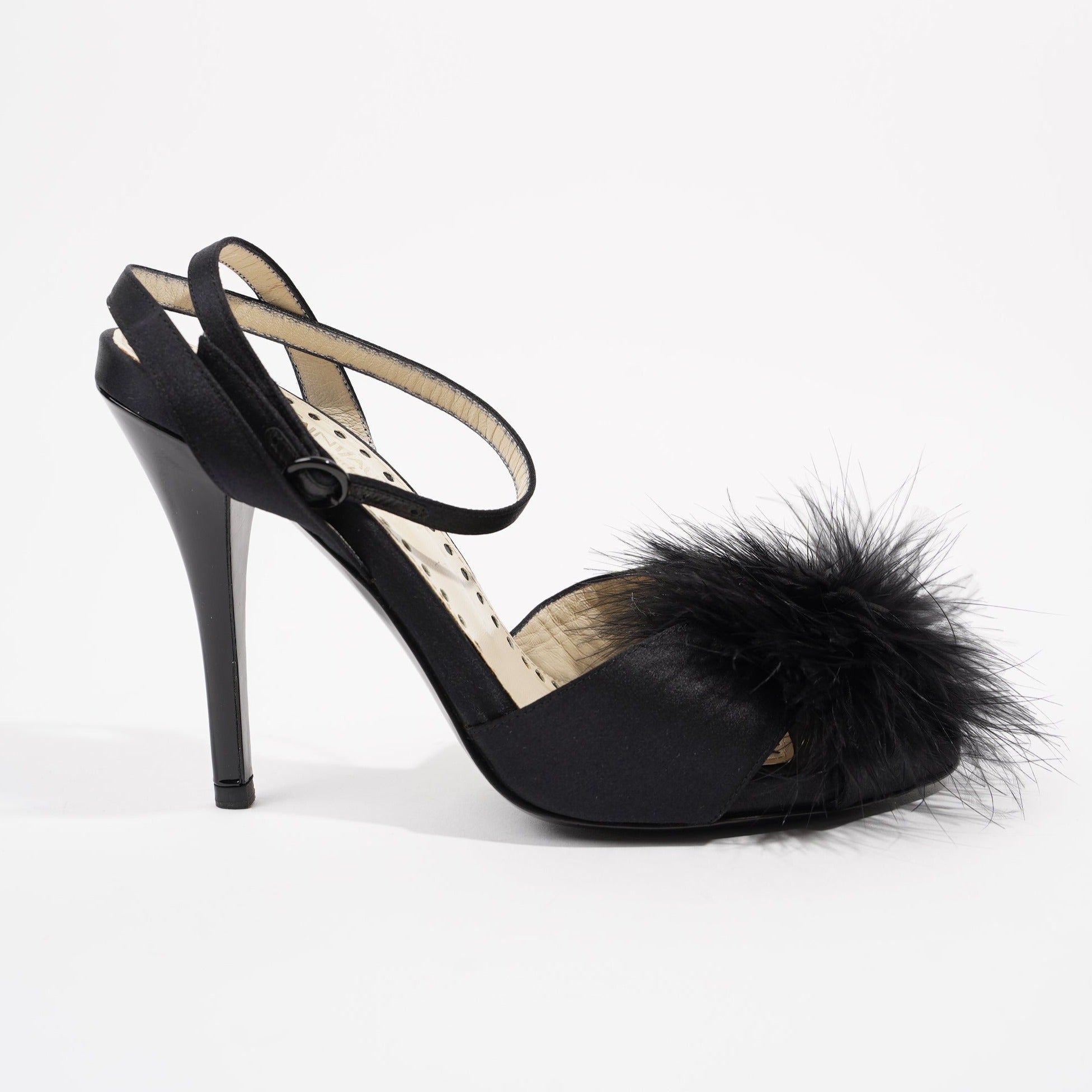Saint Laurent Womens Eva 105 EU 37.5 / UK 4.5