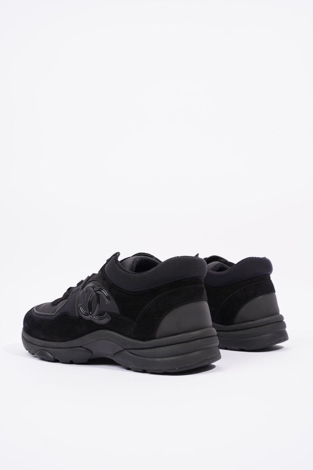 Chanel Womens CC Logo Black EU 38 / UK 5