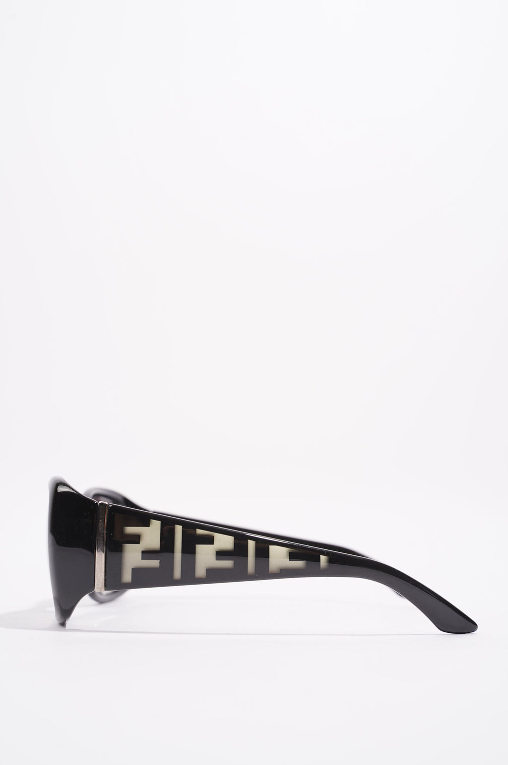 Fendi Womens Zucca Sunglasses Black 130