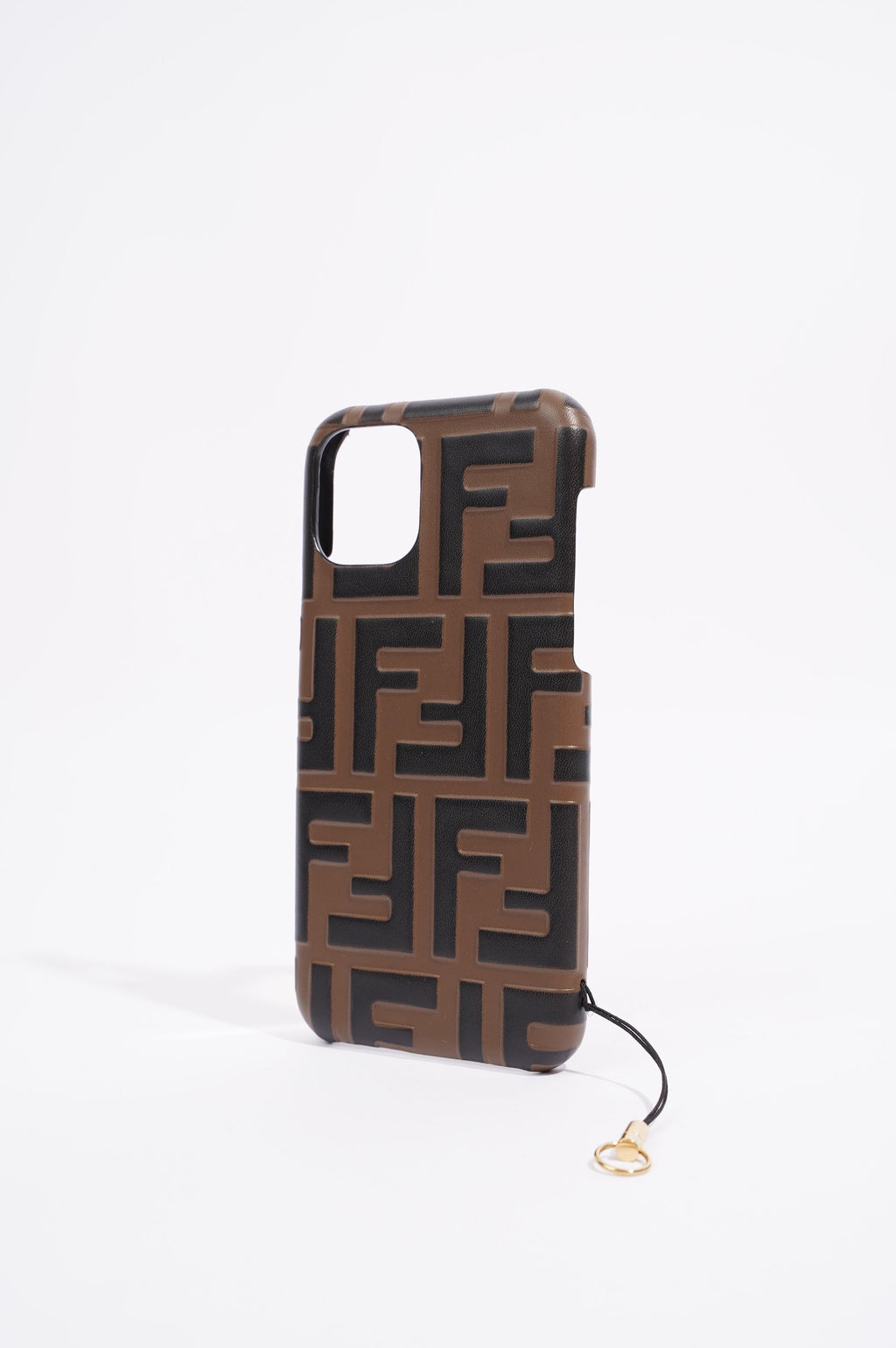 Fendi Womens Iphone 11 Pro Case Monogram Acetate