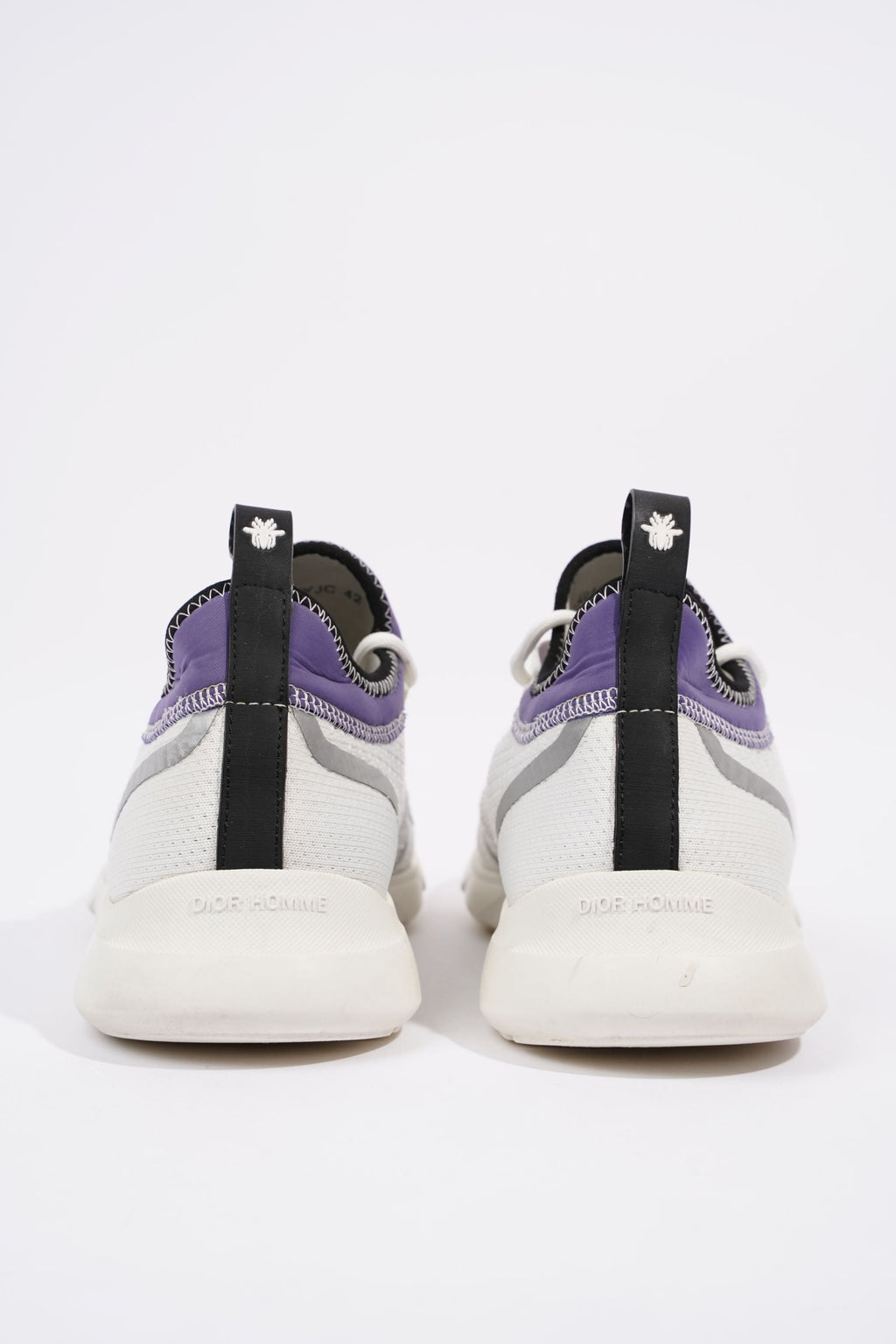 Christian Dior Mens B21 White / Purple EU 42 / UK 8