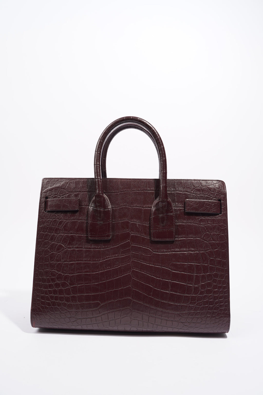 Saint Laurent Womens Sac De Jour Oxblood Small