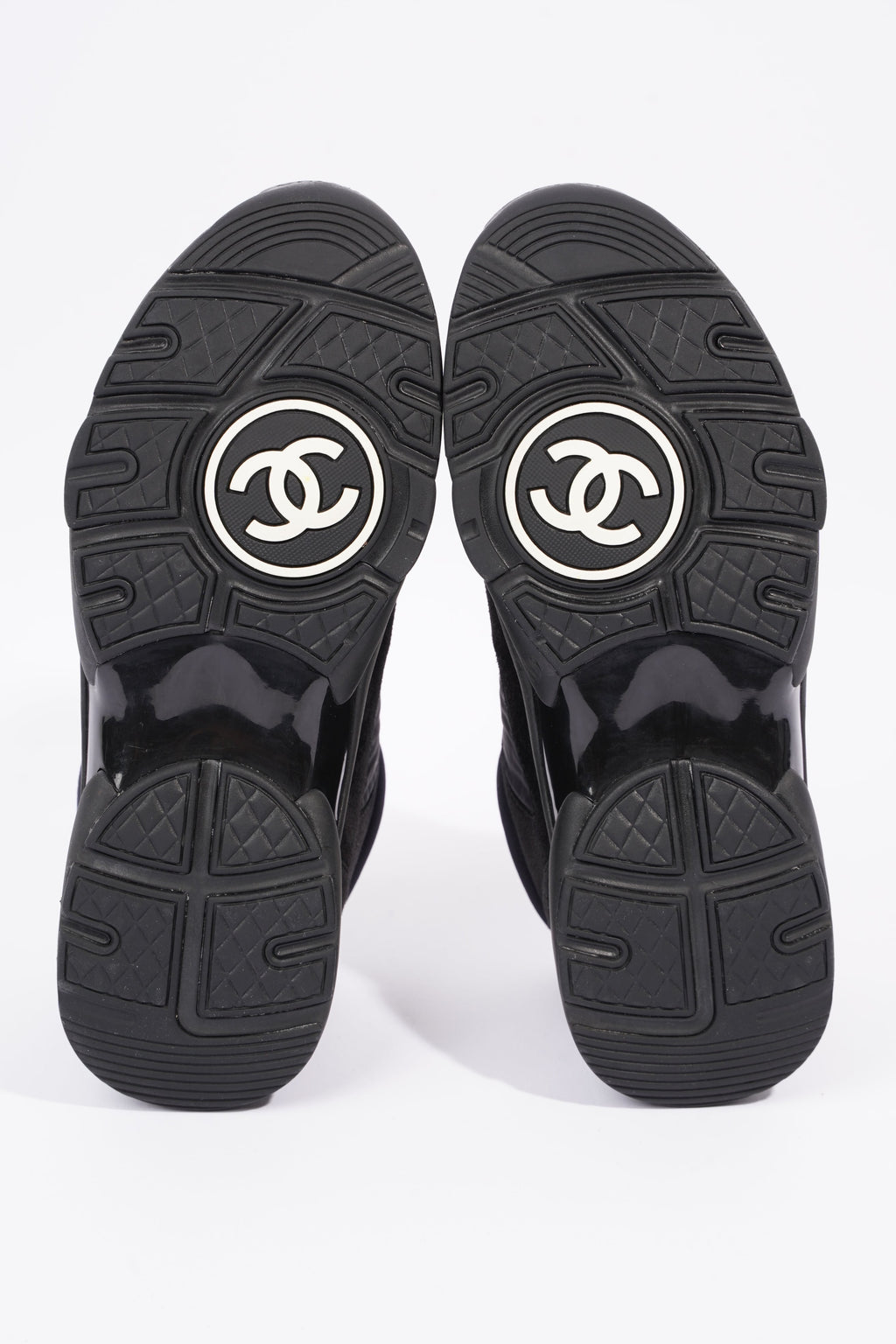 Chanel Womens CC Logo Black EU 38 / UK 5