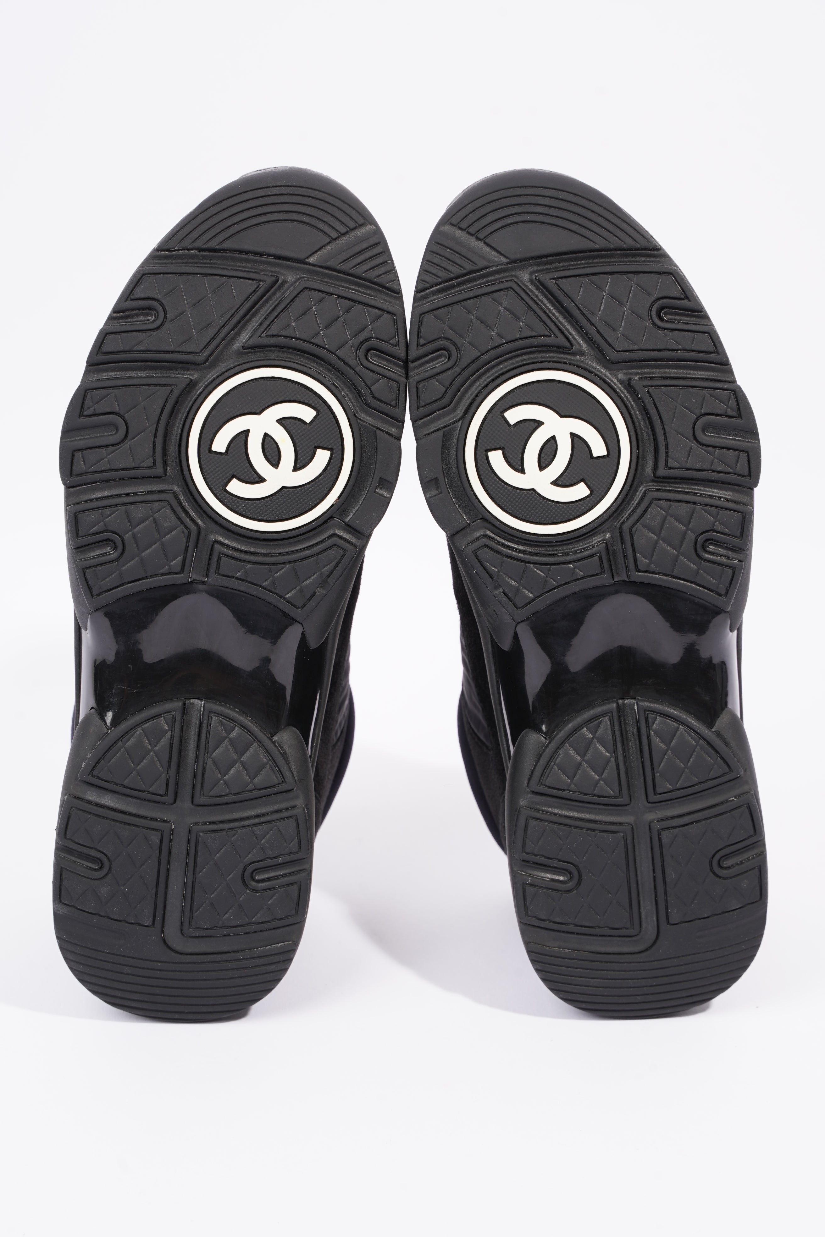 Chanel Womens CC Logo Black EU 38 / UK 5
