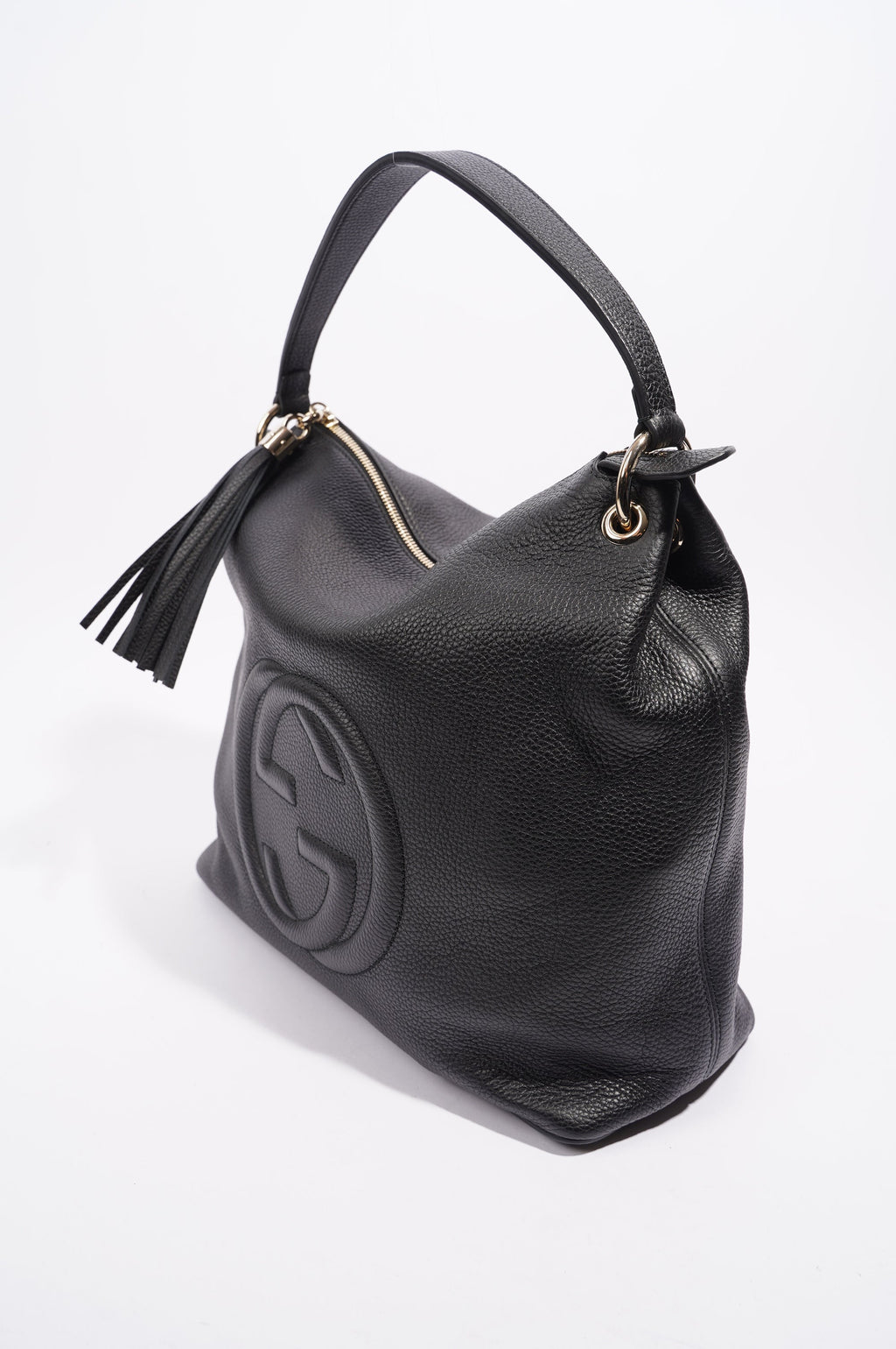 Gucci Womens Soho Shoulder Bag Black