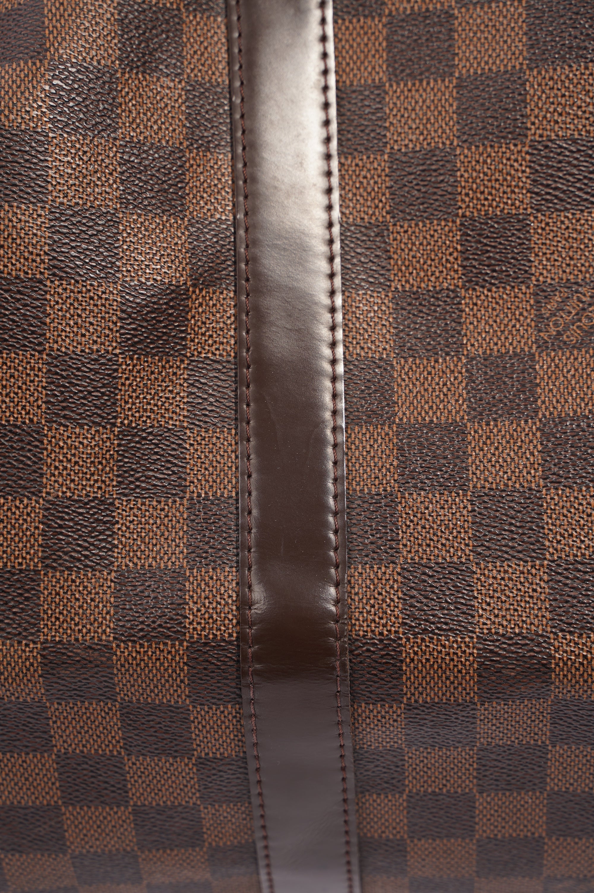 Louis Vuitton Womens Keepall Bandouliere Damier Ebene 55