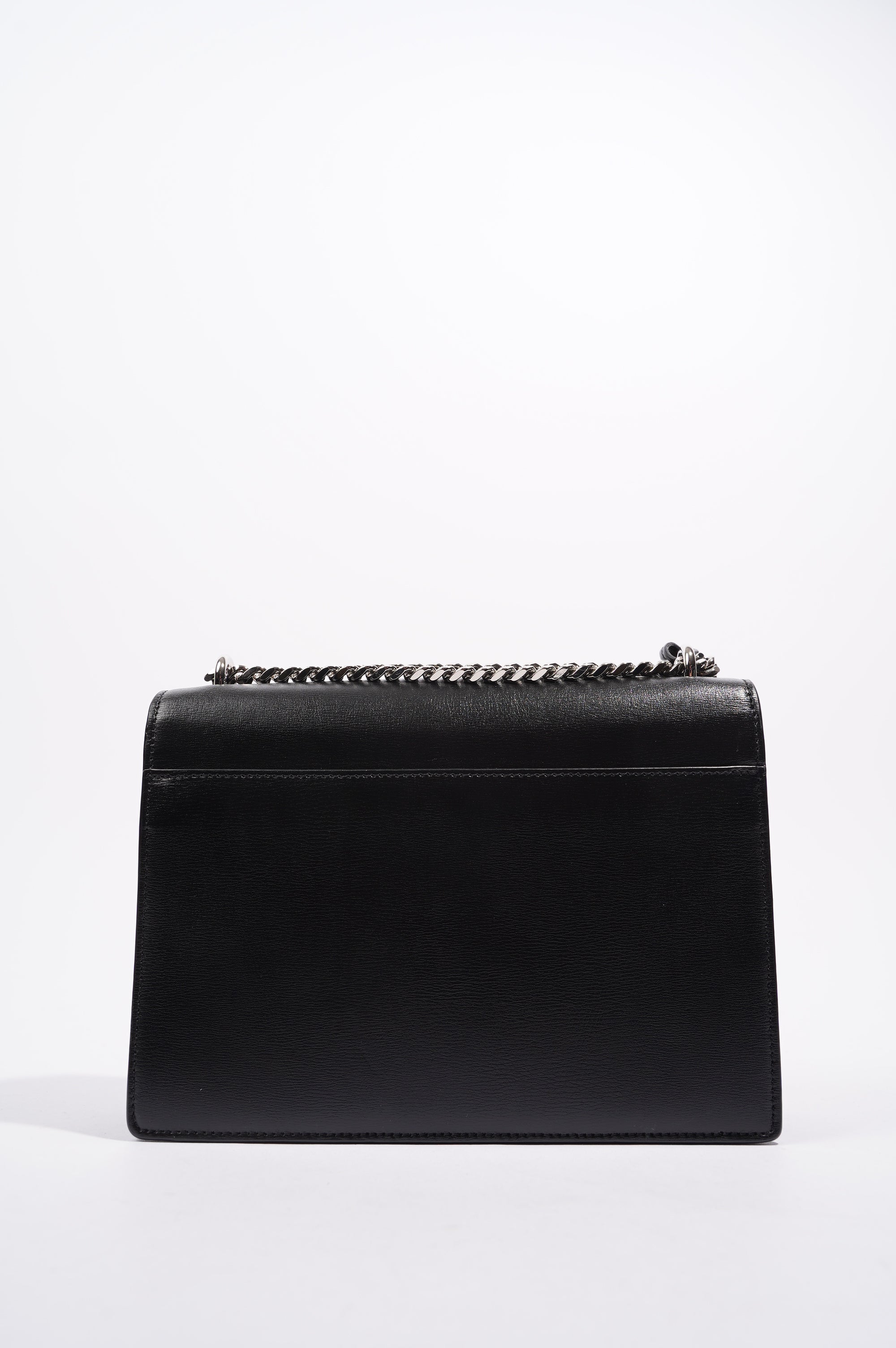 Saint Laurent Womens Sunset Chain Bag Black Medium