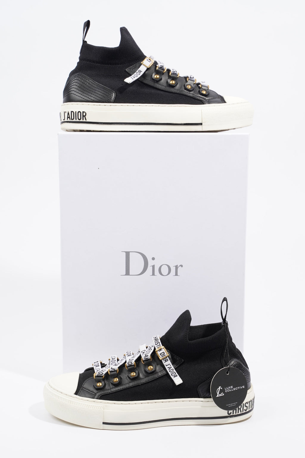 Christian Dior Walk n' Dior Black / White EU 36.5 / UK 3.5