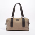 Gucci Canvas Boston Bag Beige / Brown