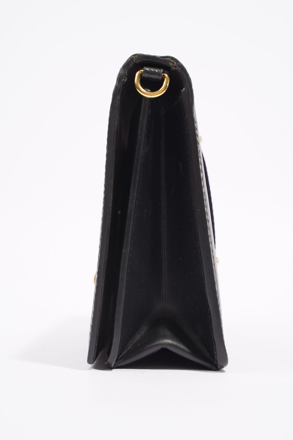 Louis Vuitton Womens Twist Chain Pouch Black Epi Leather