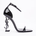Saint Laurent Womens Opyum 110 Black EU 39 / UK 6