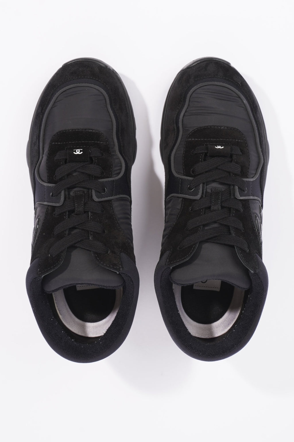 Chanel Womens CC Logo Black EU 38 / UK 5