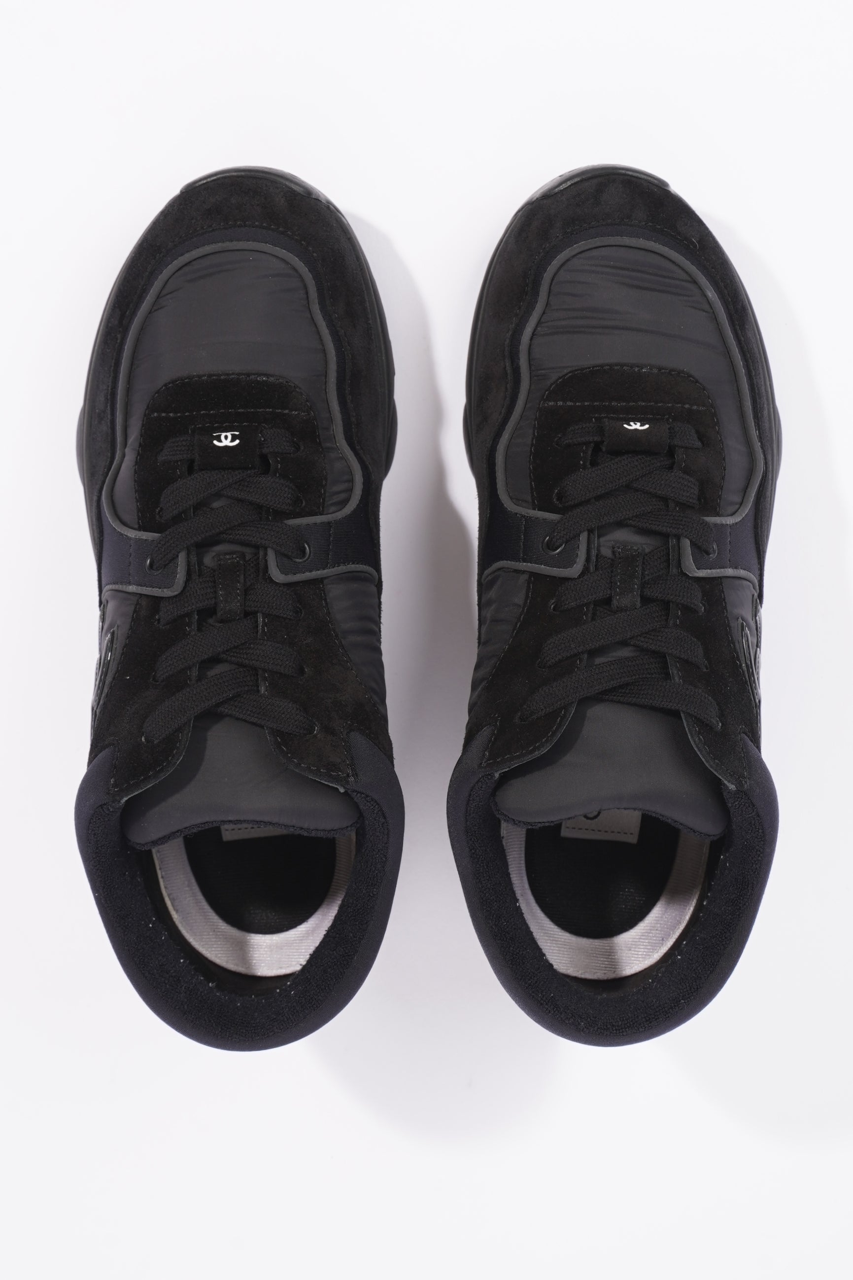Chanel Womens CC Logo Black EU 38 / UK 5
