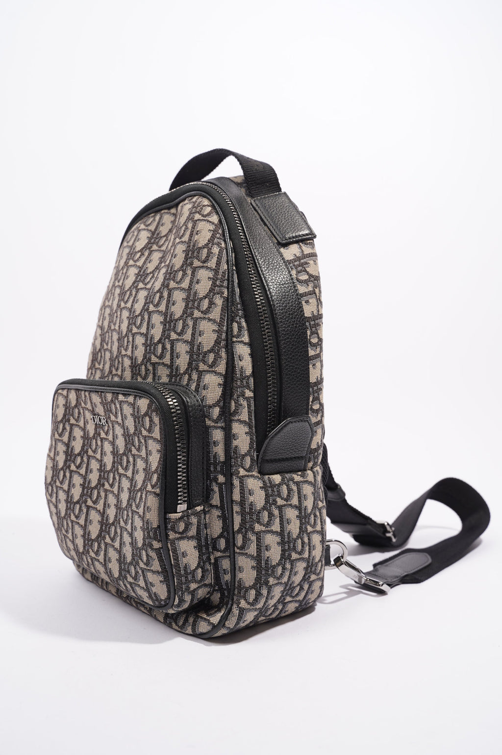 Christian Dior Mens Mini Rider Sling Bag Oblique