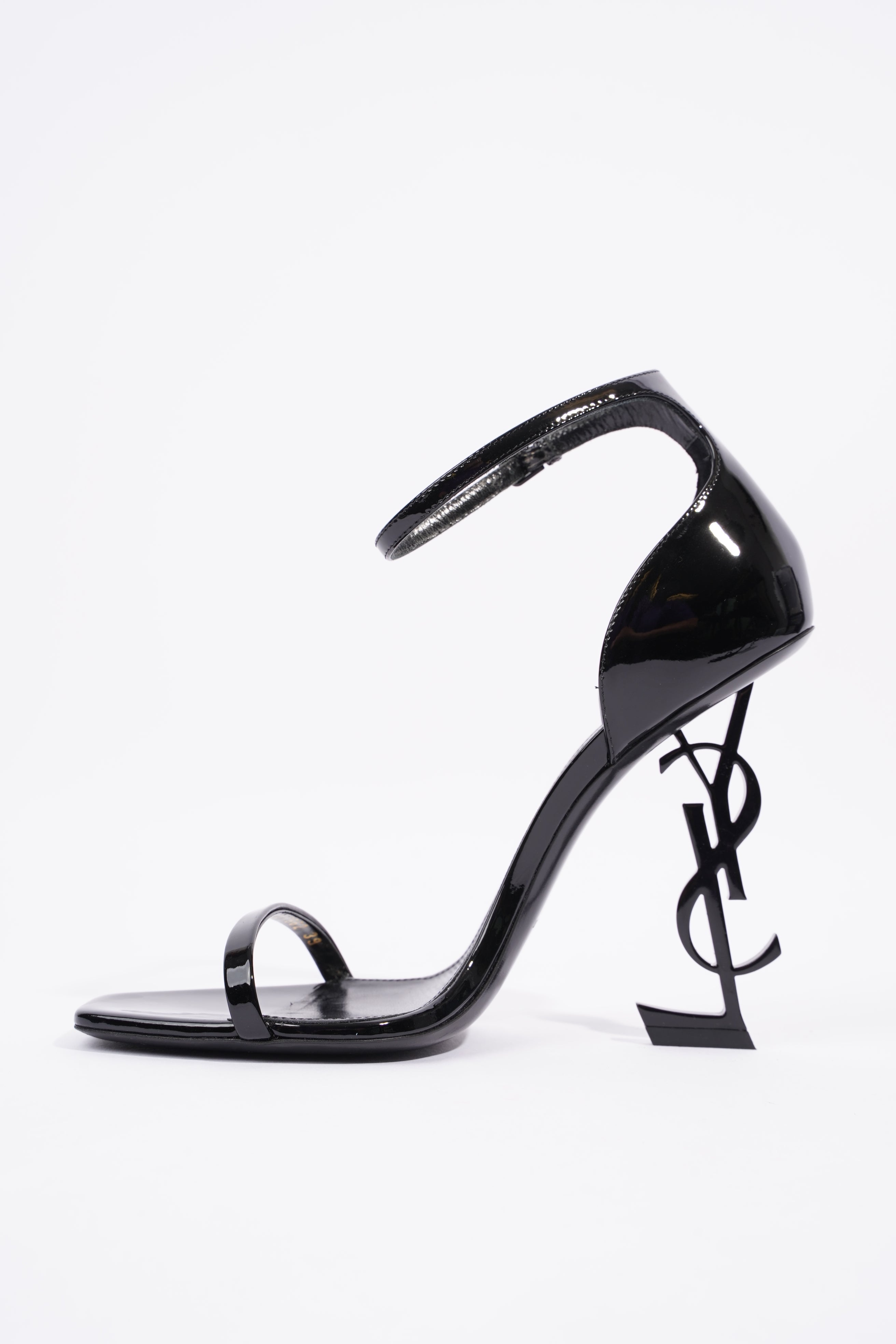 Saint Laurent Womens Opyum 110 Black EU 39 / UK 6