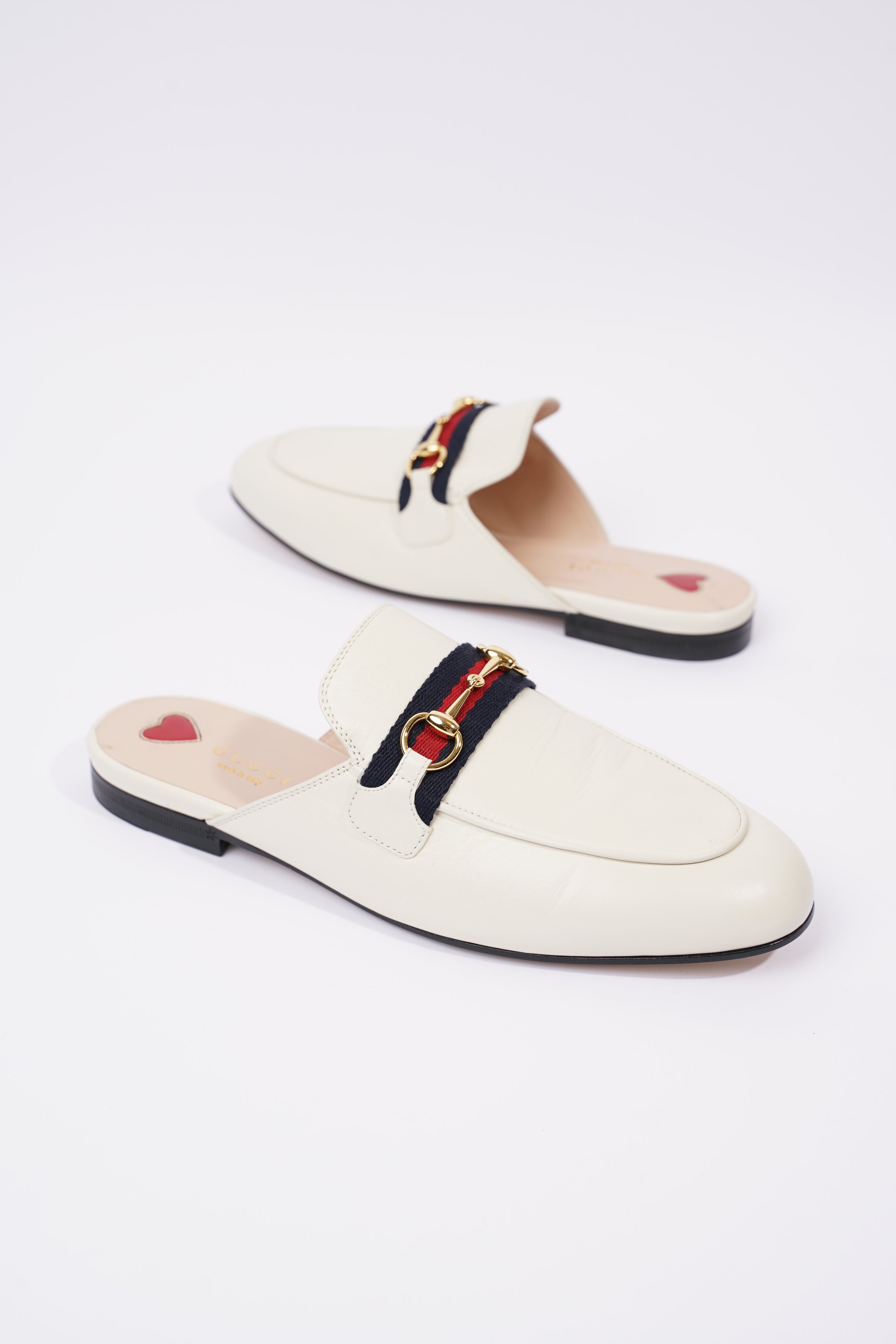 Gucci Womens Princetown Loafer White EU 38 / UK 5