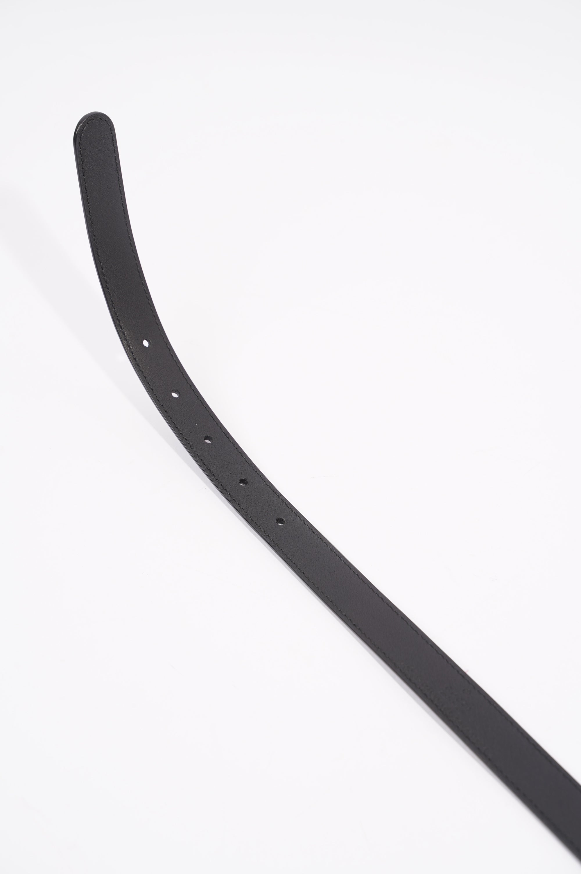 Gucci Womens Marmont Skinny Belt Black 95cm - 38"