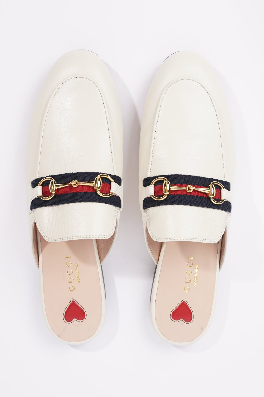 Gucci Womens Princetown Loafer White EU 38 / UK 5