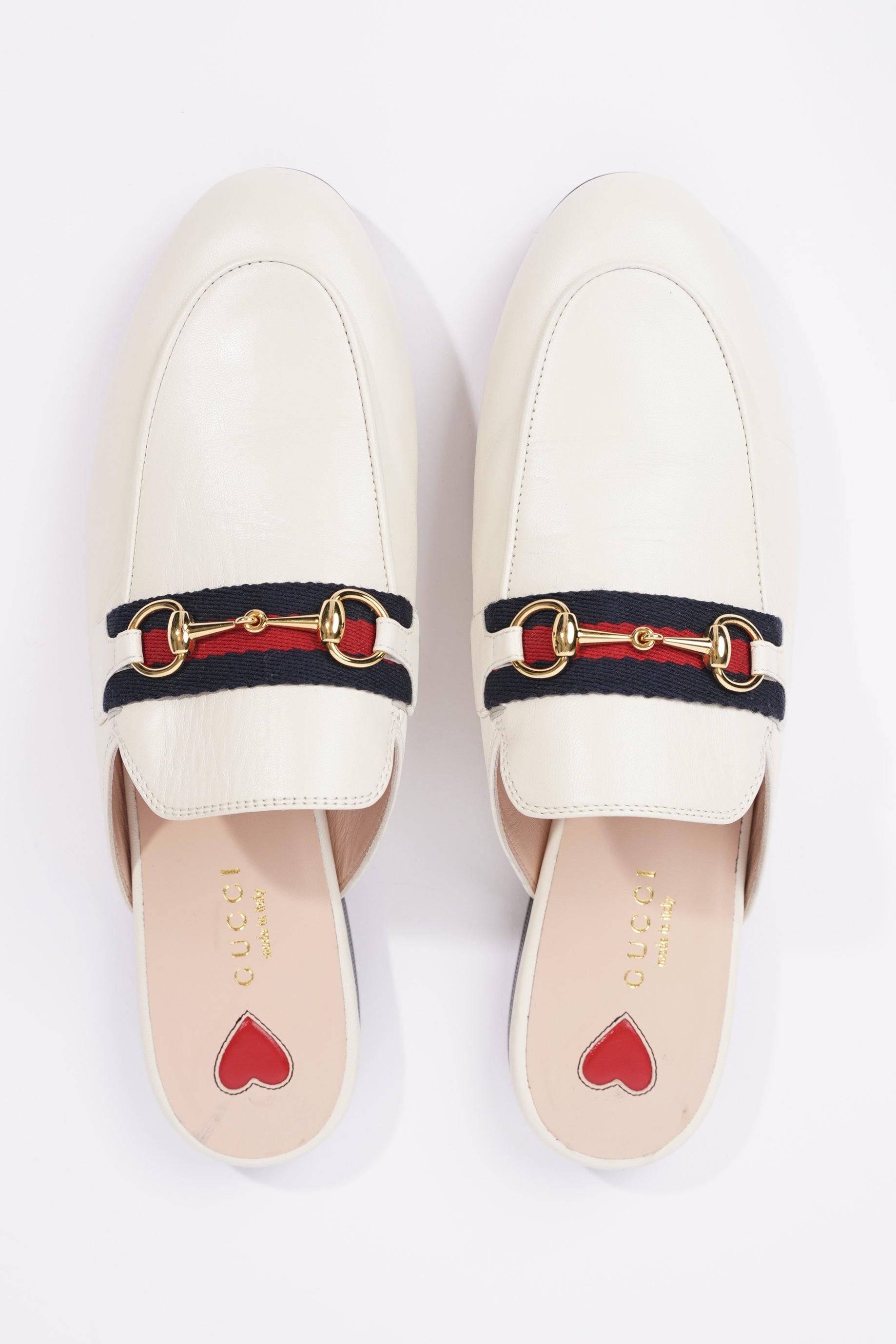 Gucci Womens Princetown Loafer White EU 38 / UK 5