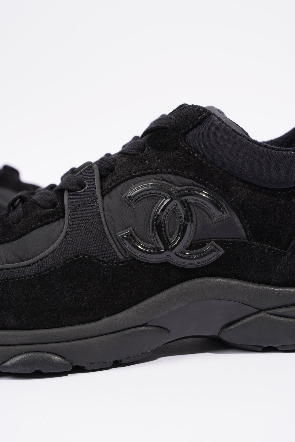 Chanel Womens CC Logo Black EU 38 / UK 5
