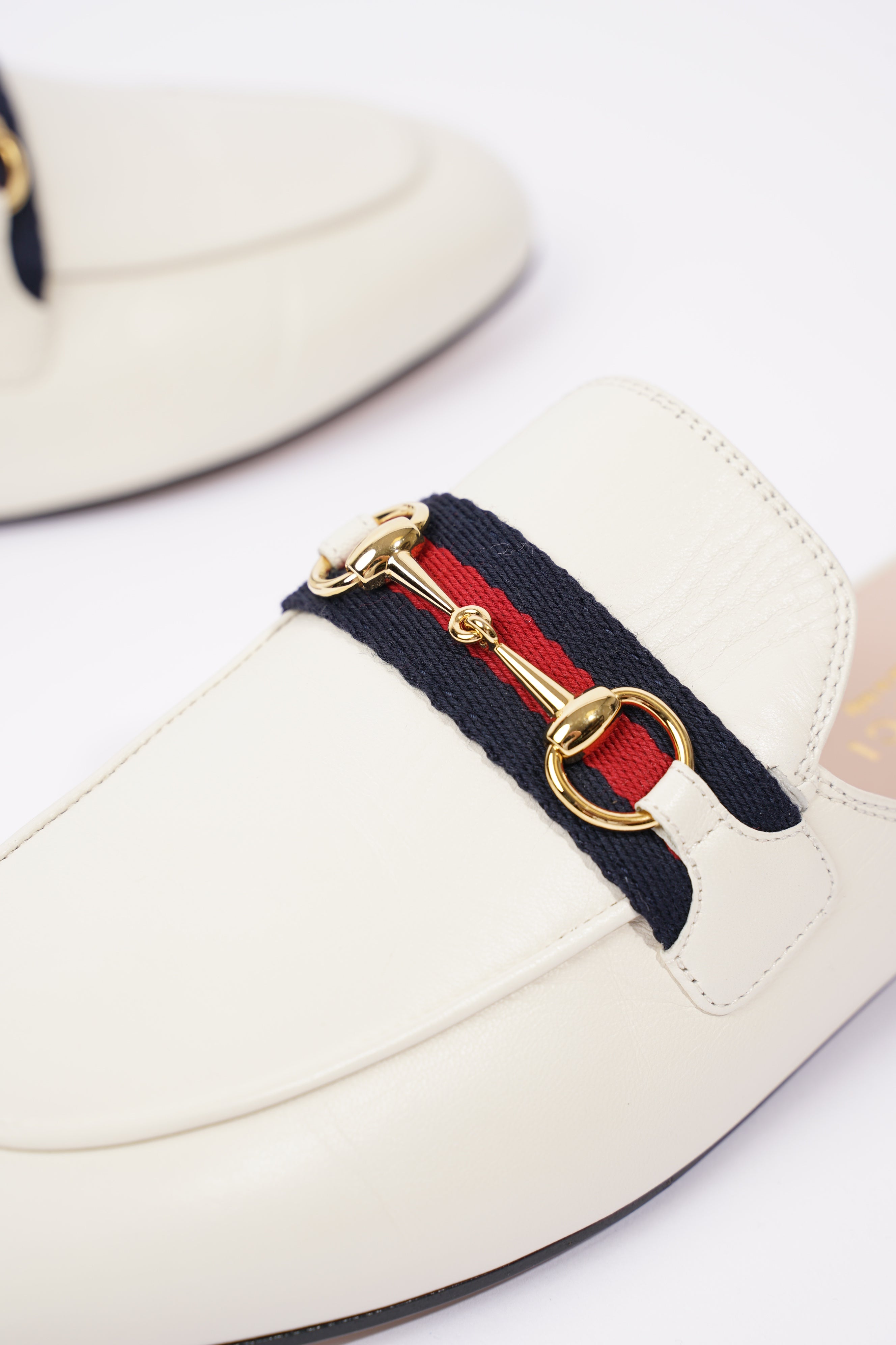 Gucci Womens Princetown Loafer White EU 38 / UK 5