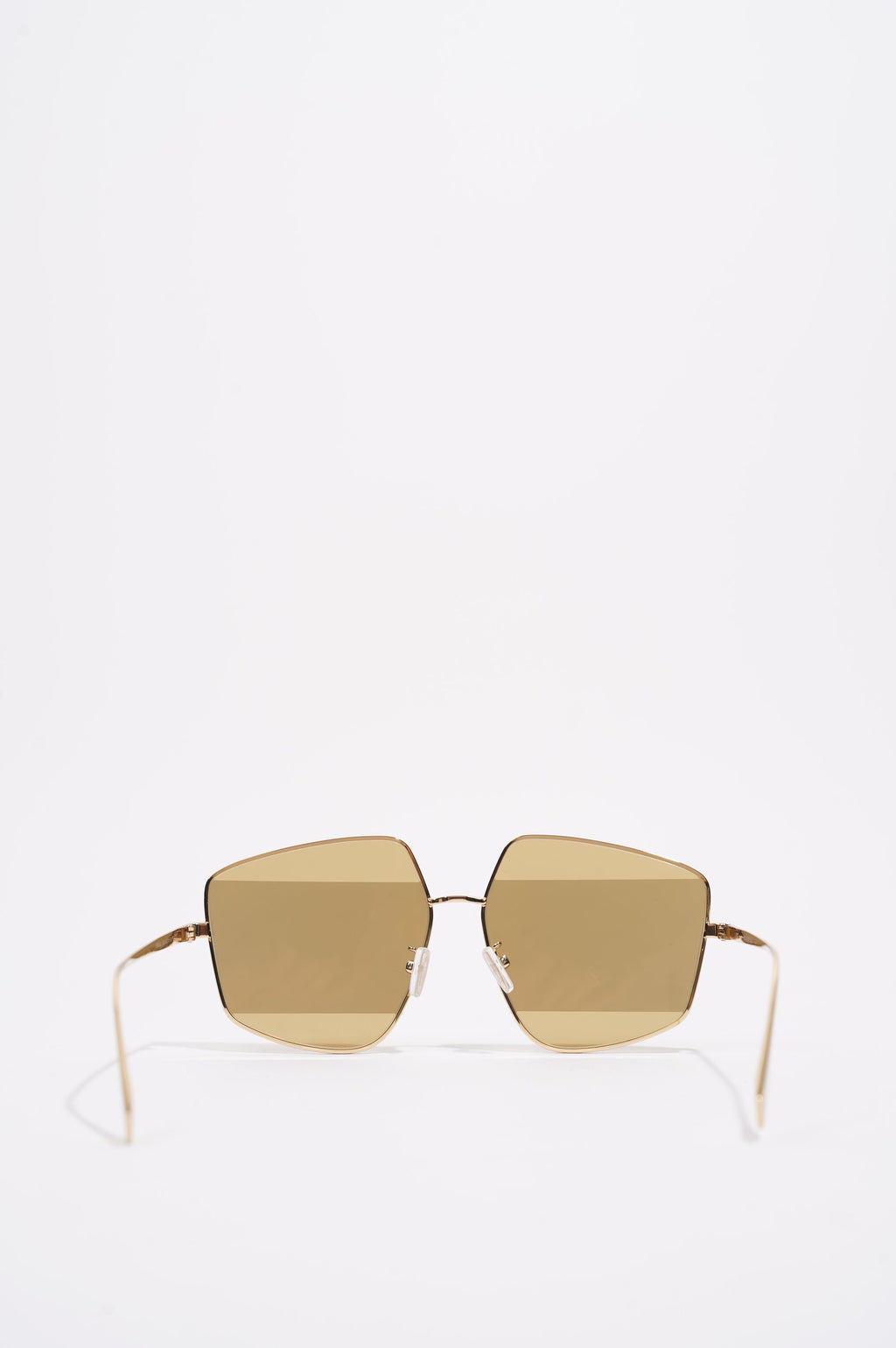 Fendi Womens FE40016U Sunglasses Metallic Base Metal / Acetate 140