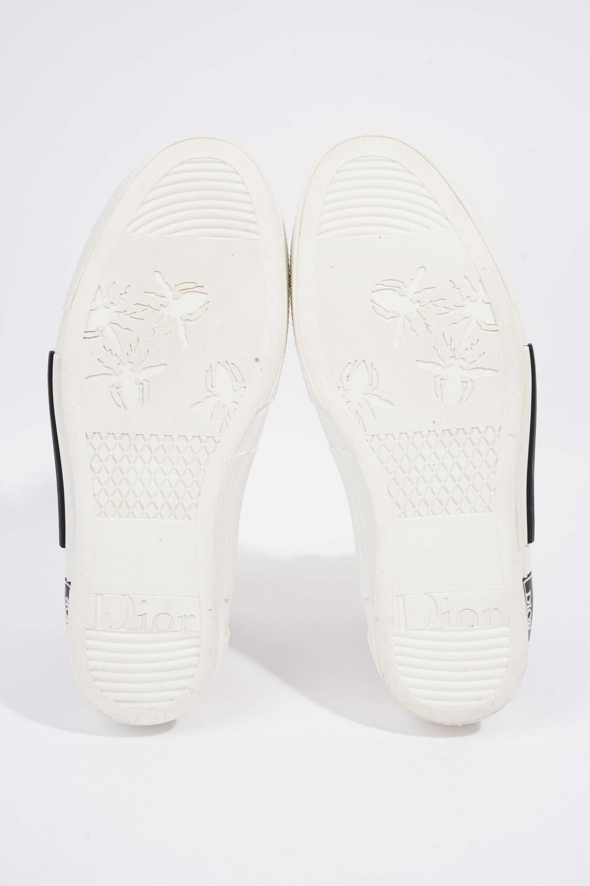 Christian Dior Men B23 White / Black Paper Print EU 41.5 / UK 7.5