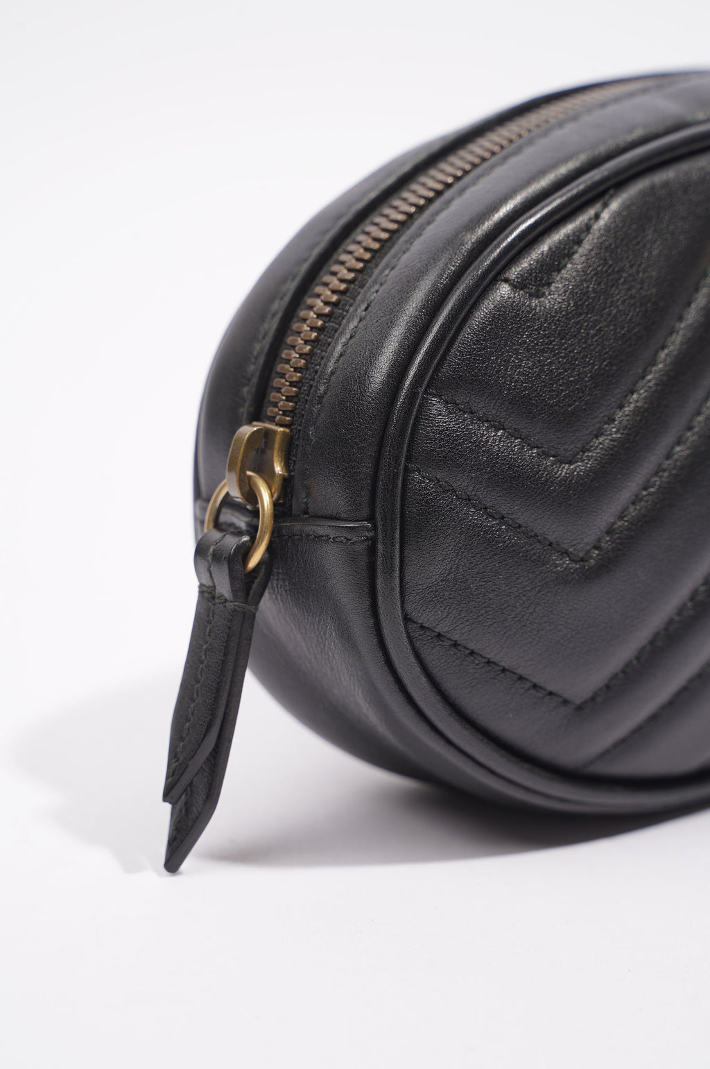 Gucci Marmont Belt Bag Black Leather