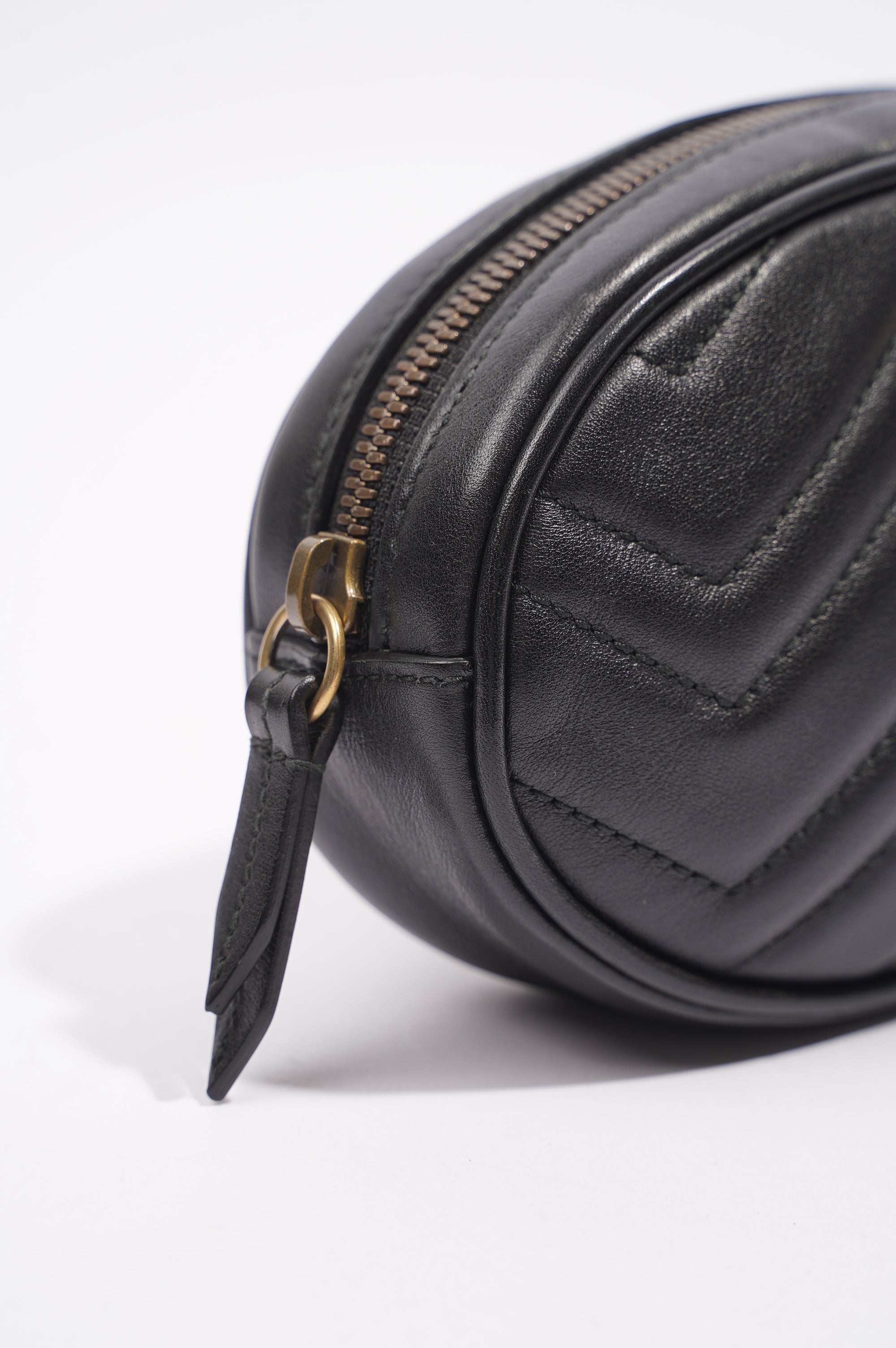Gucci Marmont Belt Bag Black Leather