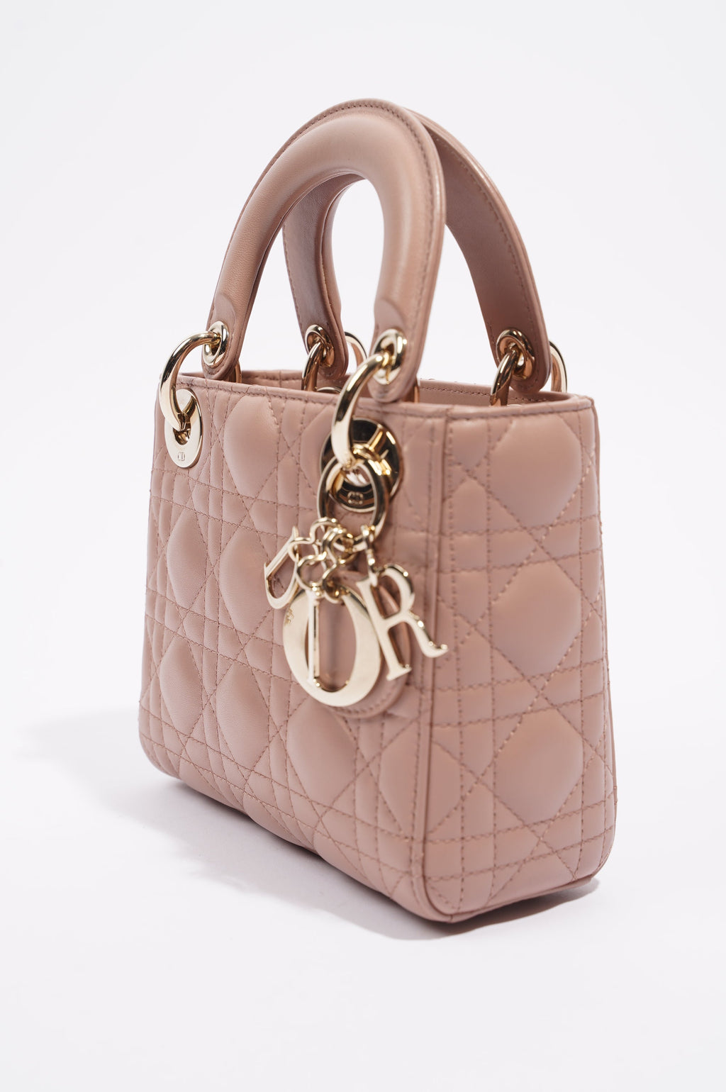 Christian Dior Womens Lady Dior Pink Mini