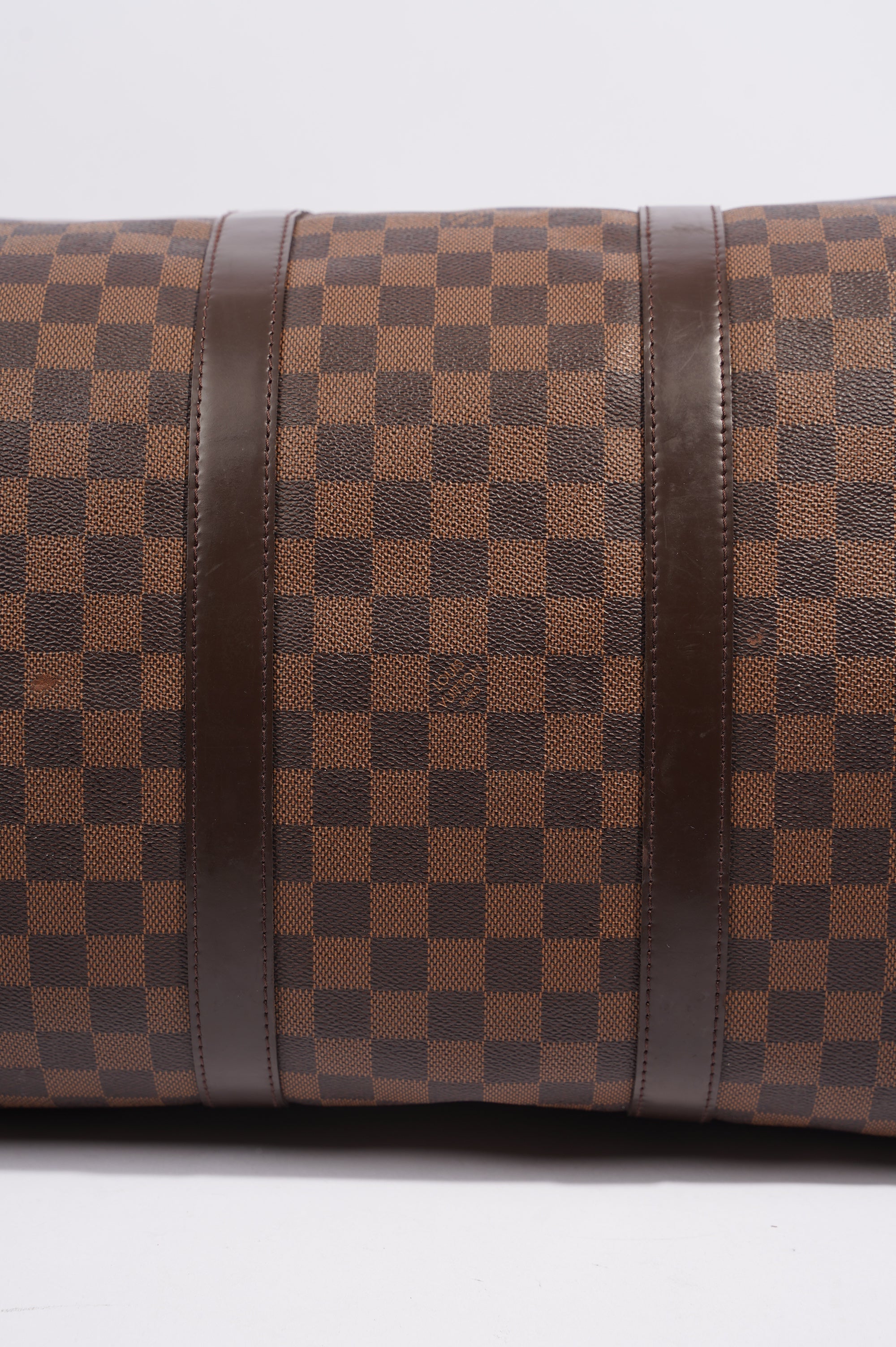 Louis Vuitton Womens Keepall Bandouliere Damier Ebene 55