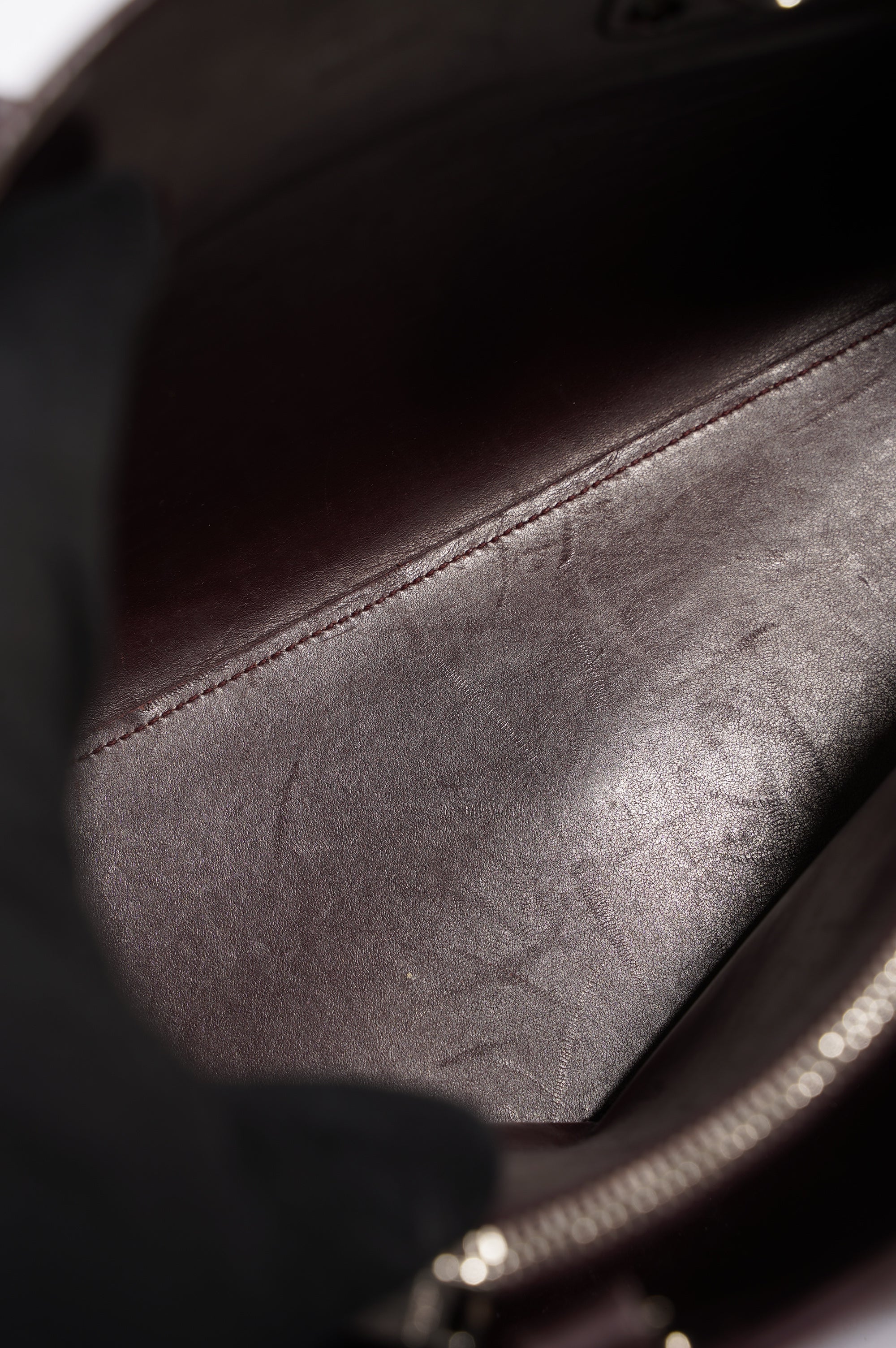 Saint Laurent Womens Sac De Jour Oxblood Small