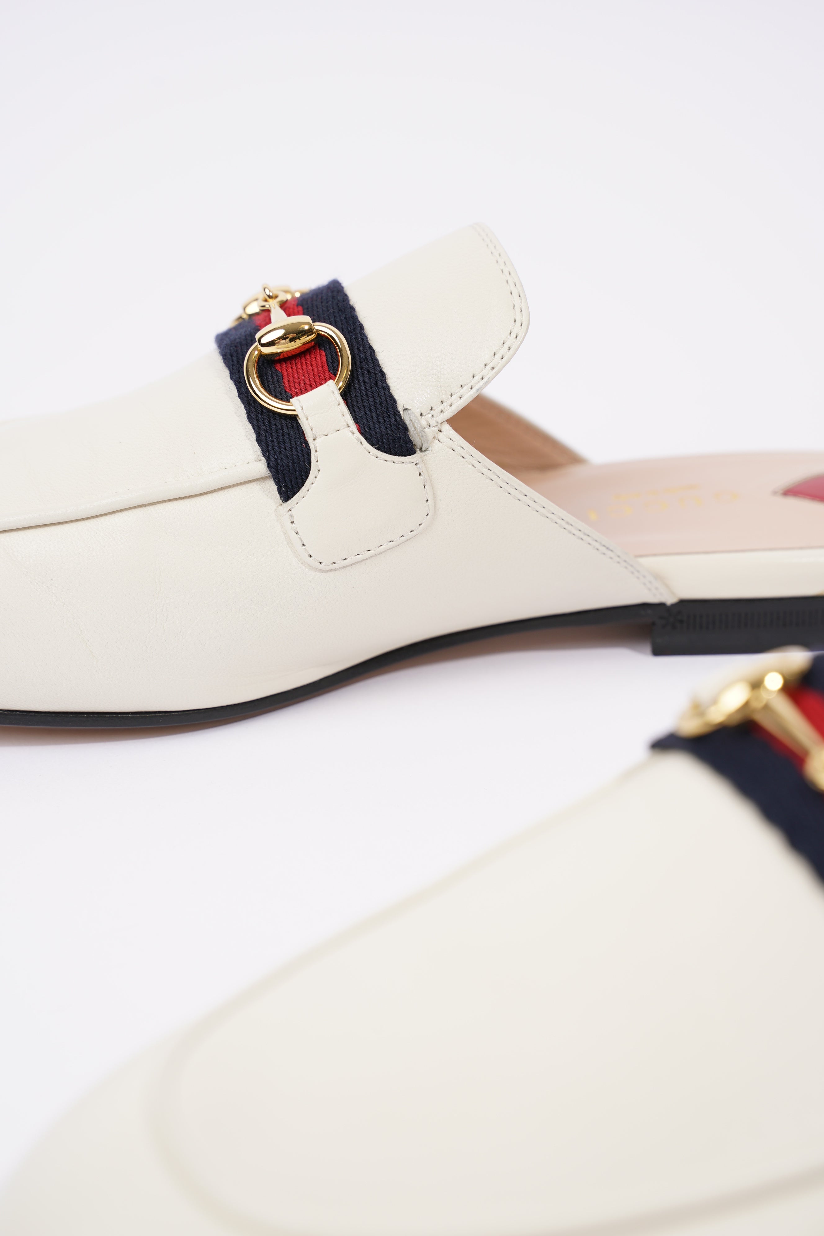 Gucci Womens Princetown Loafer White EU 38 / UK 5
