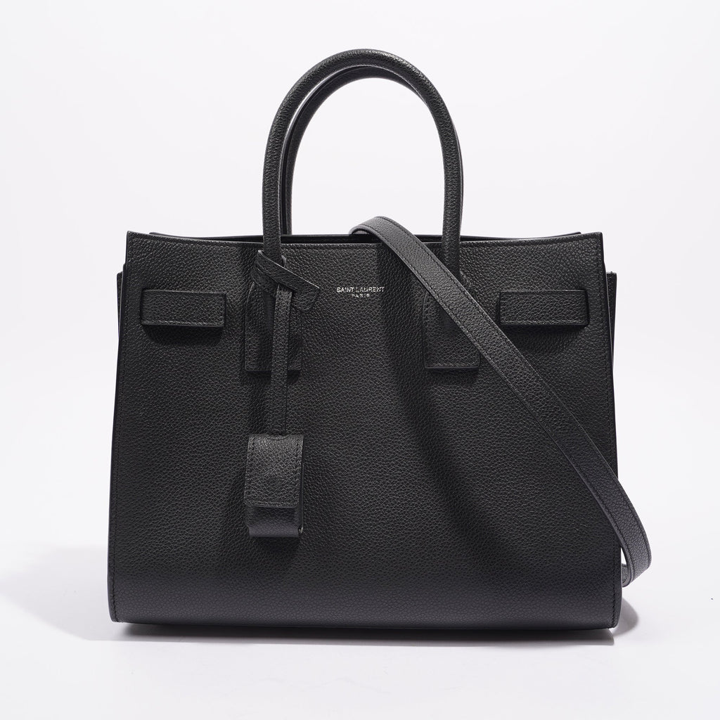 Saint Laurent Womens Sac De Jour Black Baby
