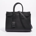 Saint Laurent Womens Sac De Jour Black Baby