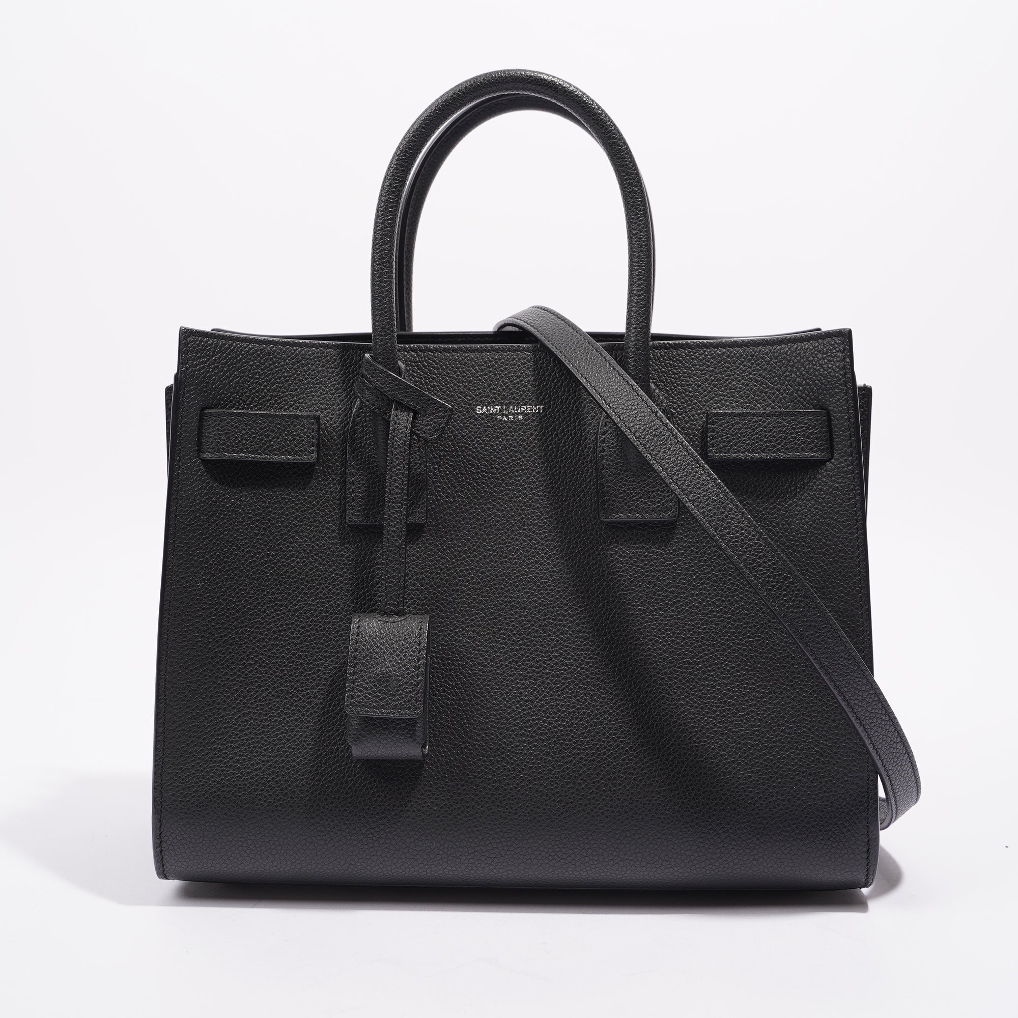 Saint Laurent Womens Sac De Jour Black Baby