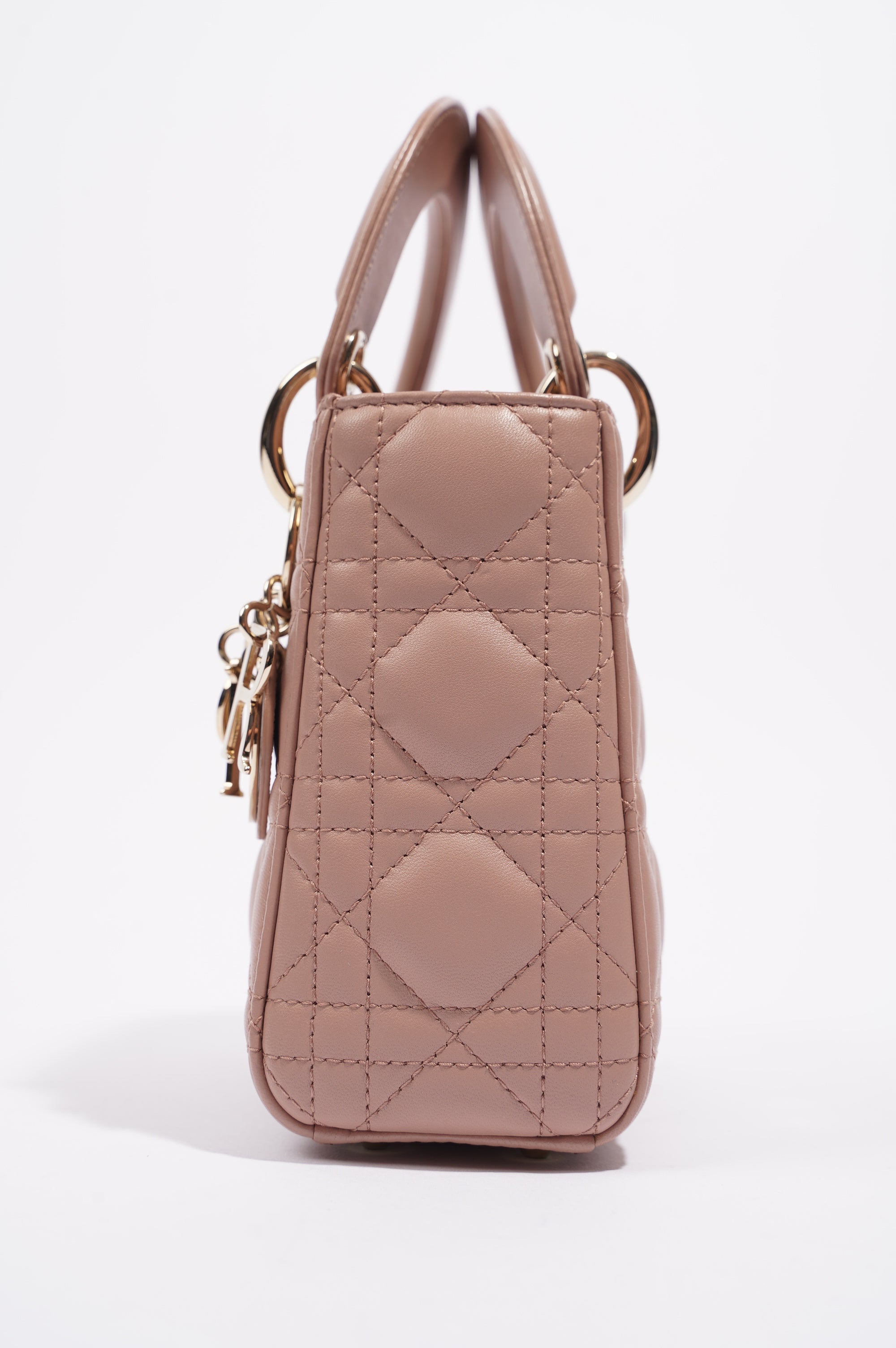 Christian Dior Womens Lady Dior Pink Mini
