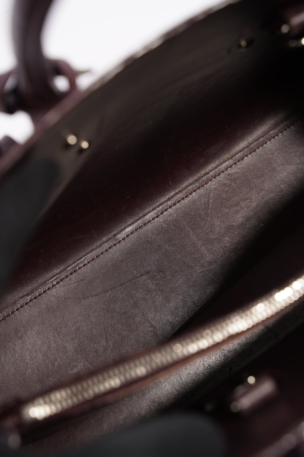Saint Laurent Womens Sac De Jour Oxblood Small