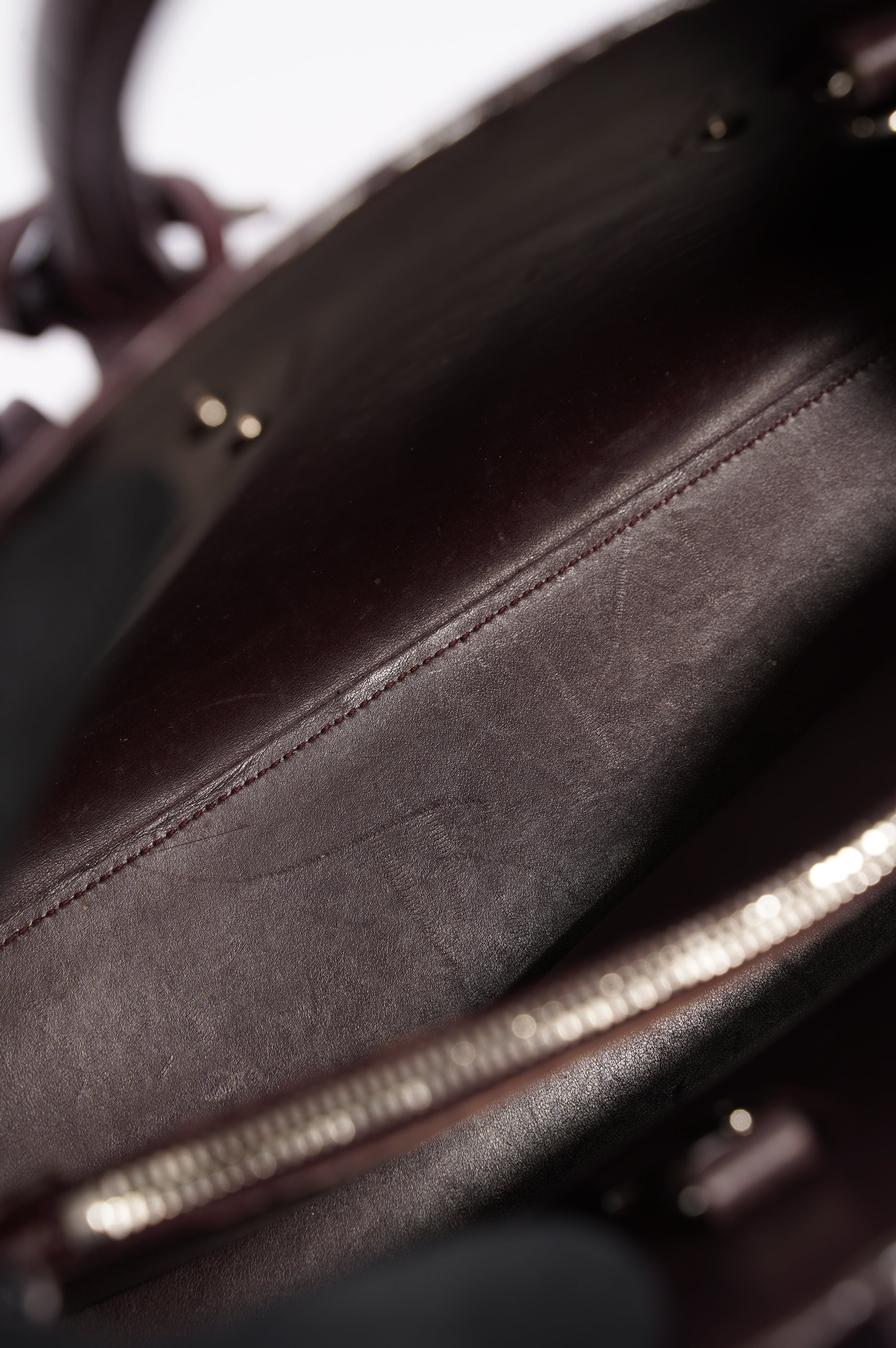 Saint Laurent Womens Sac De Jour Oxblood Small