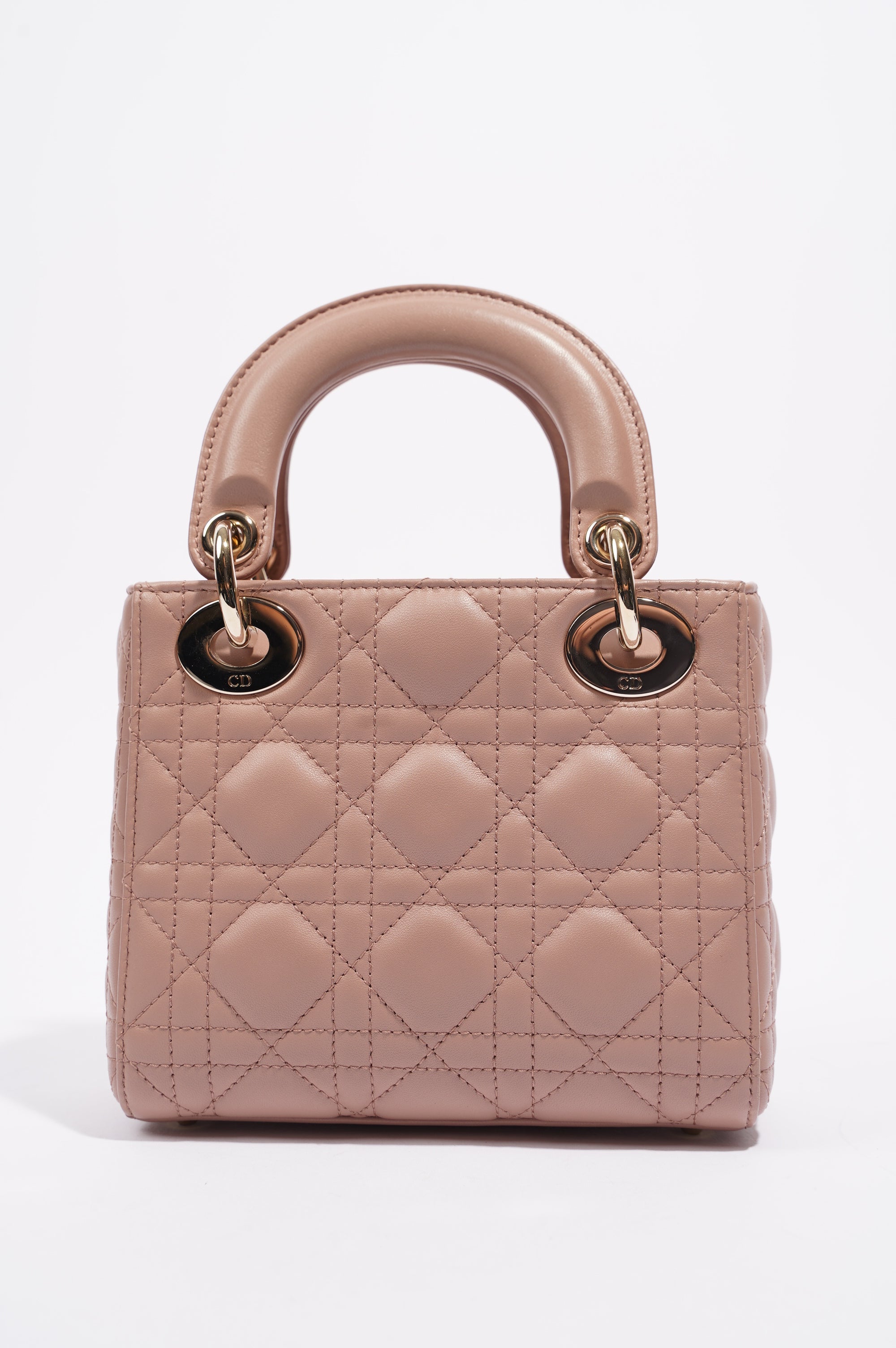 Christian Dior Womens Lady Dior Pink Mini