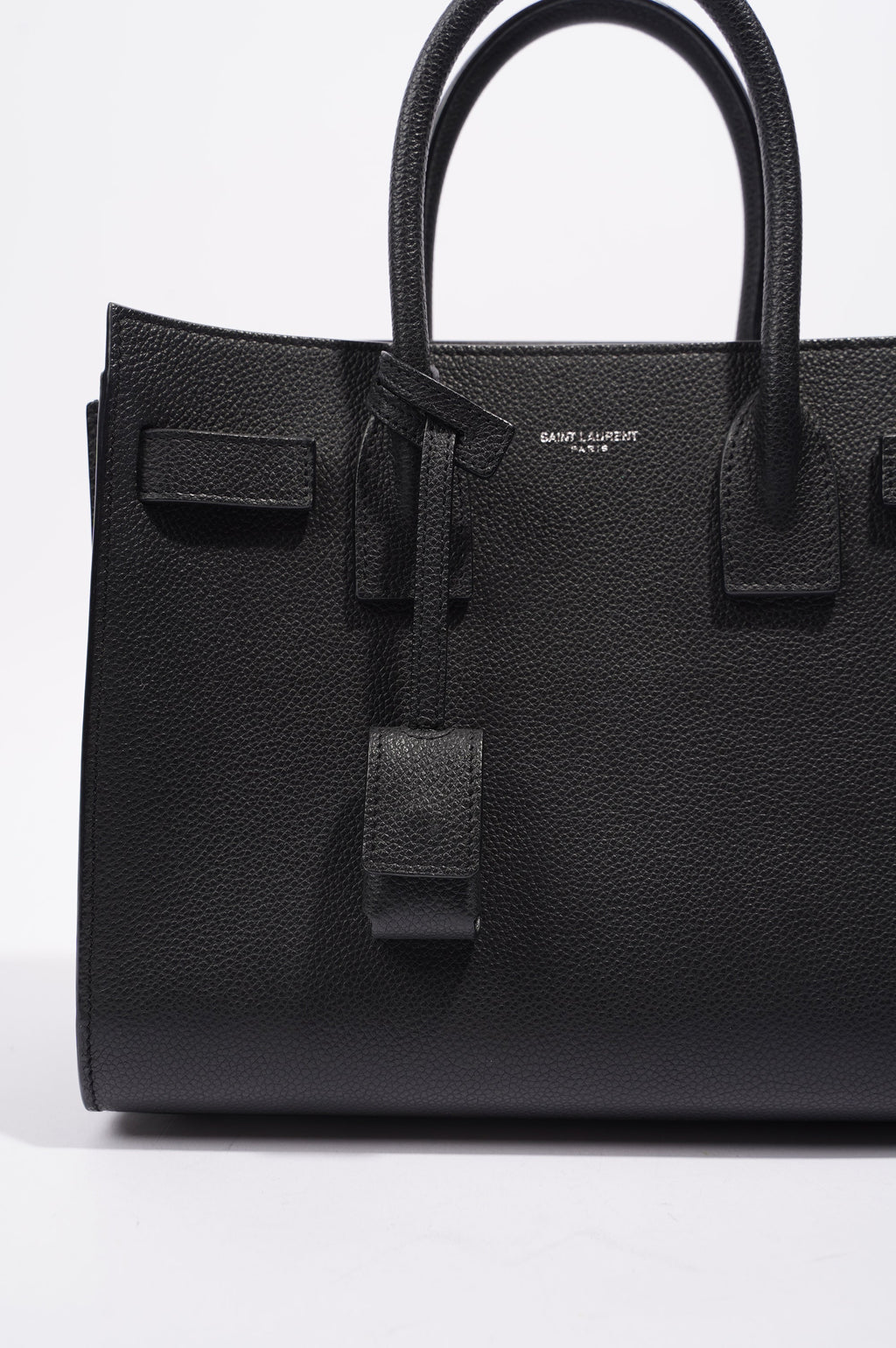 Saint Laurent Womens Sac De Jour Black Baby