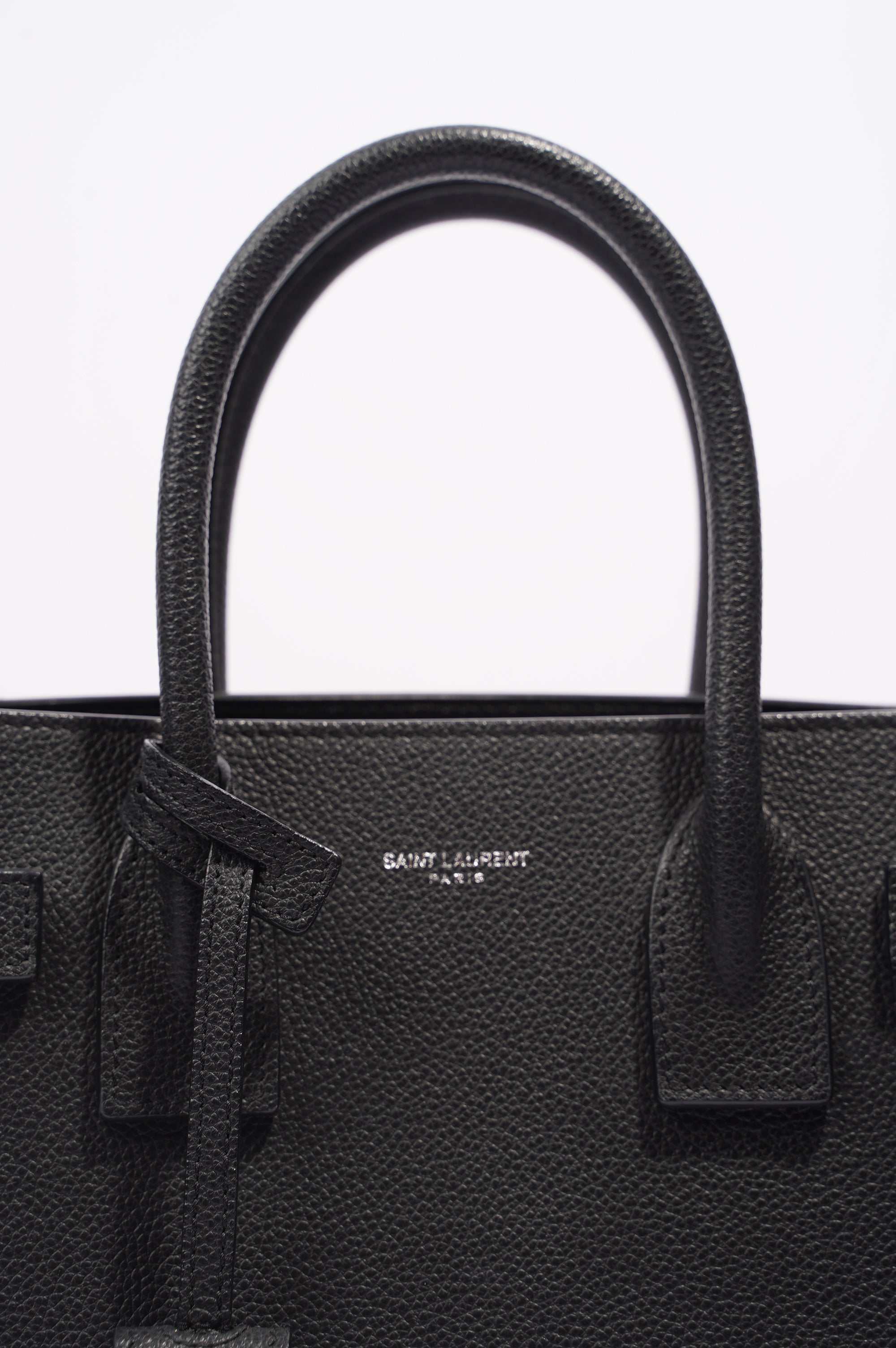 Saint Laurent Womens Sac De Jour Black Baby