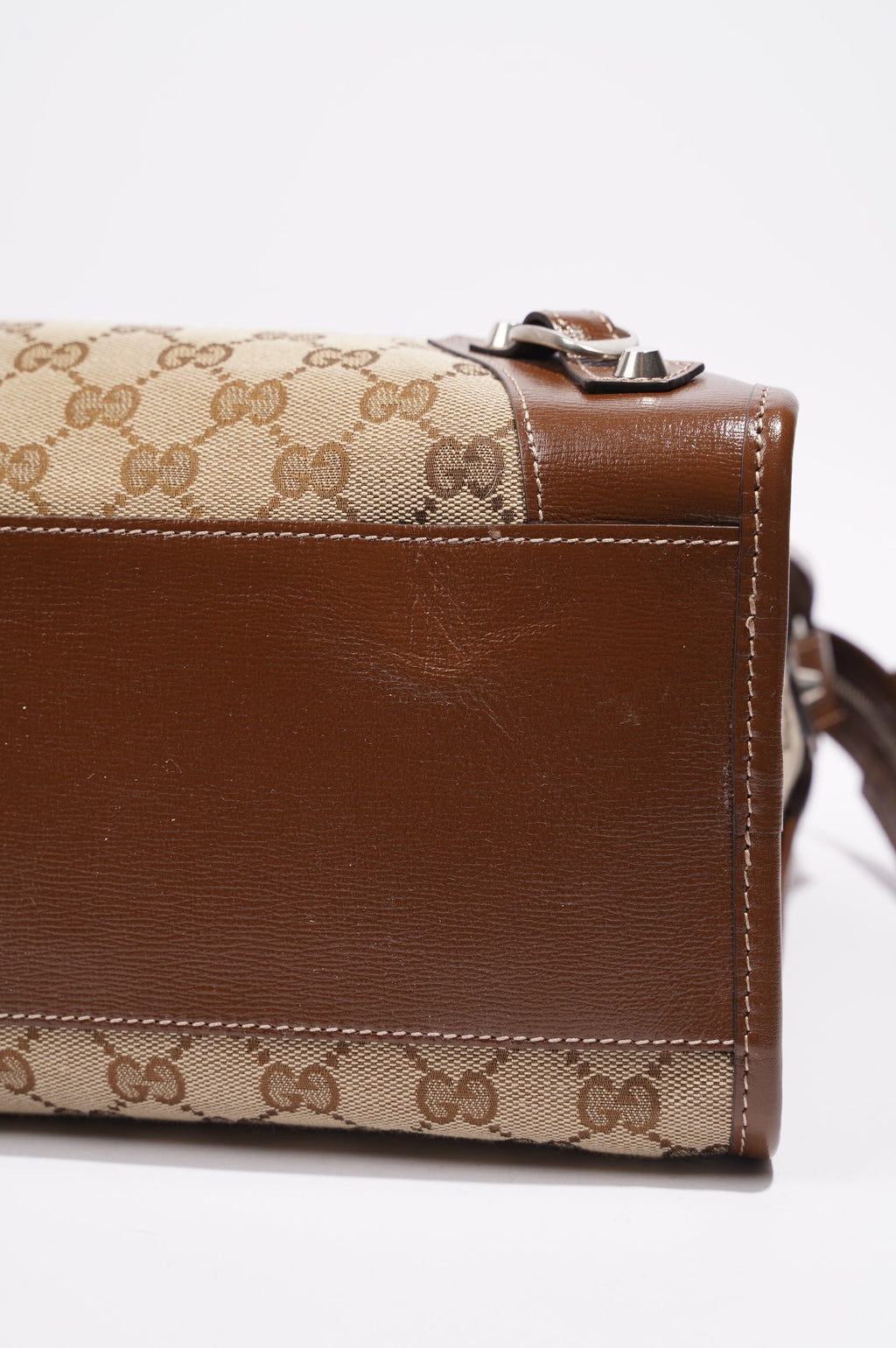 Gucci X Balenciaga Hacker Project GG Neo Classic Bag Brown Medium