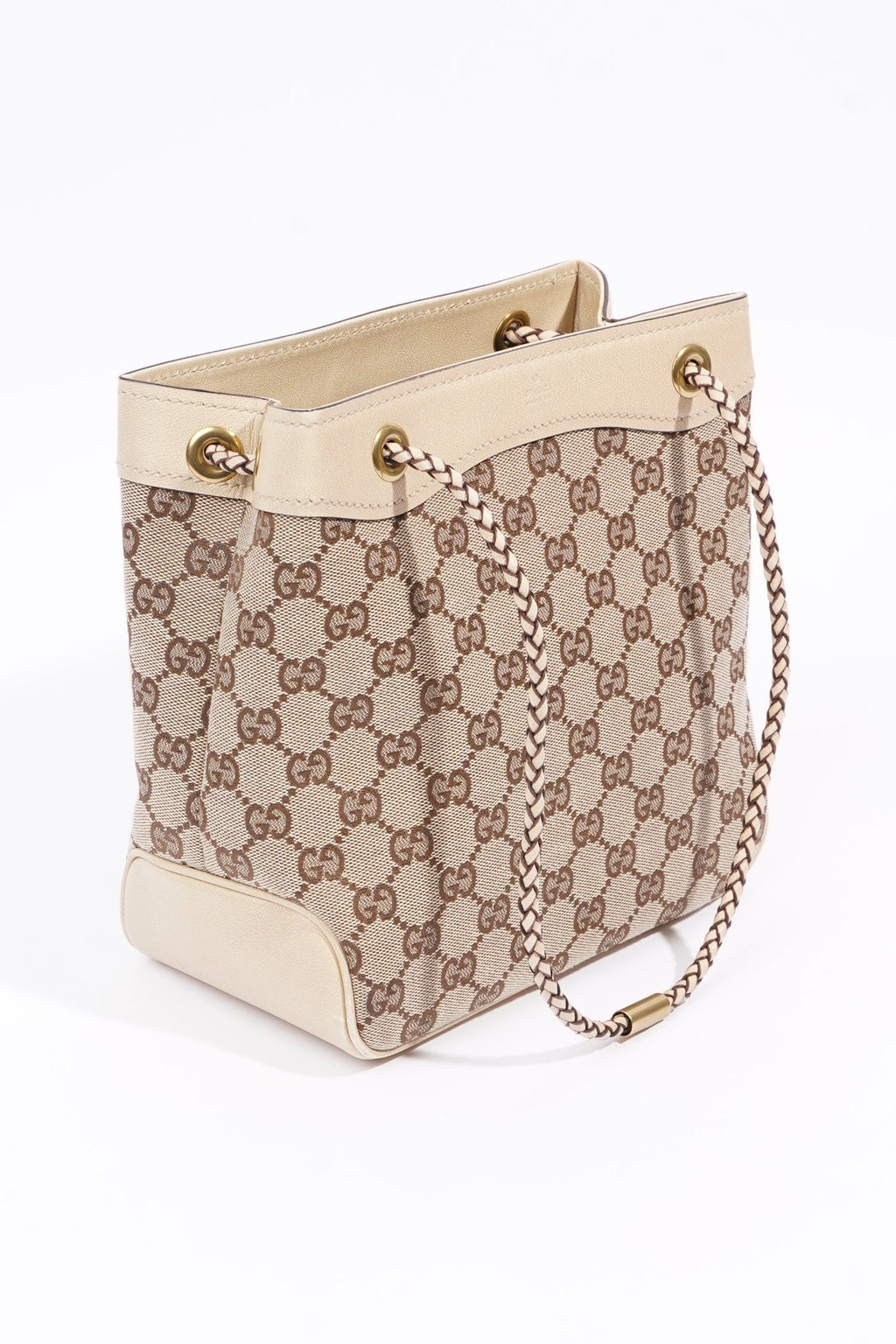 Gucci Womens Gifford Tote Bag Supreme Canvas