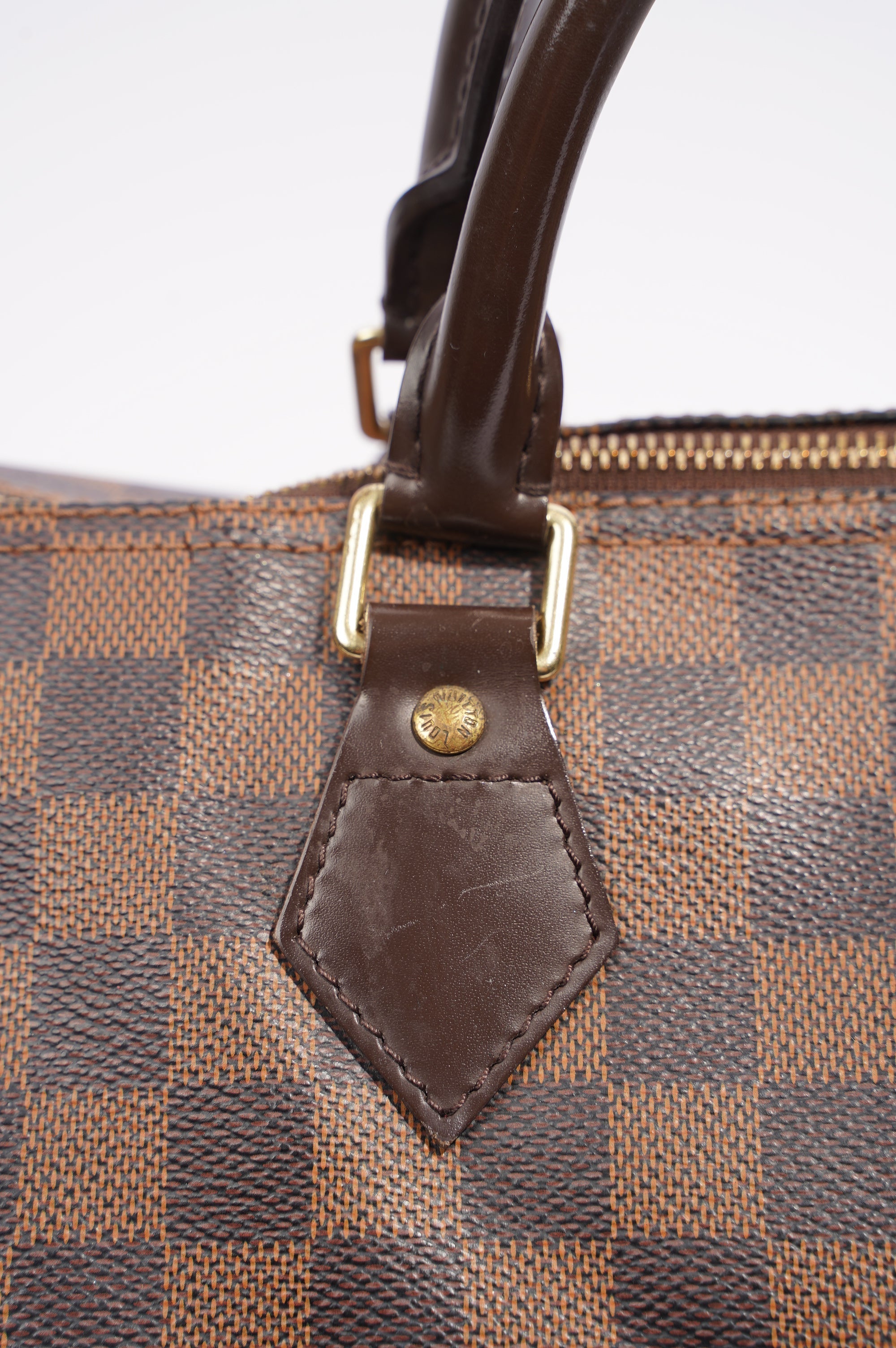 Louis Vuitton Womens Speedy Damier Ebene 35