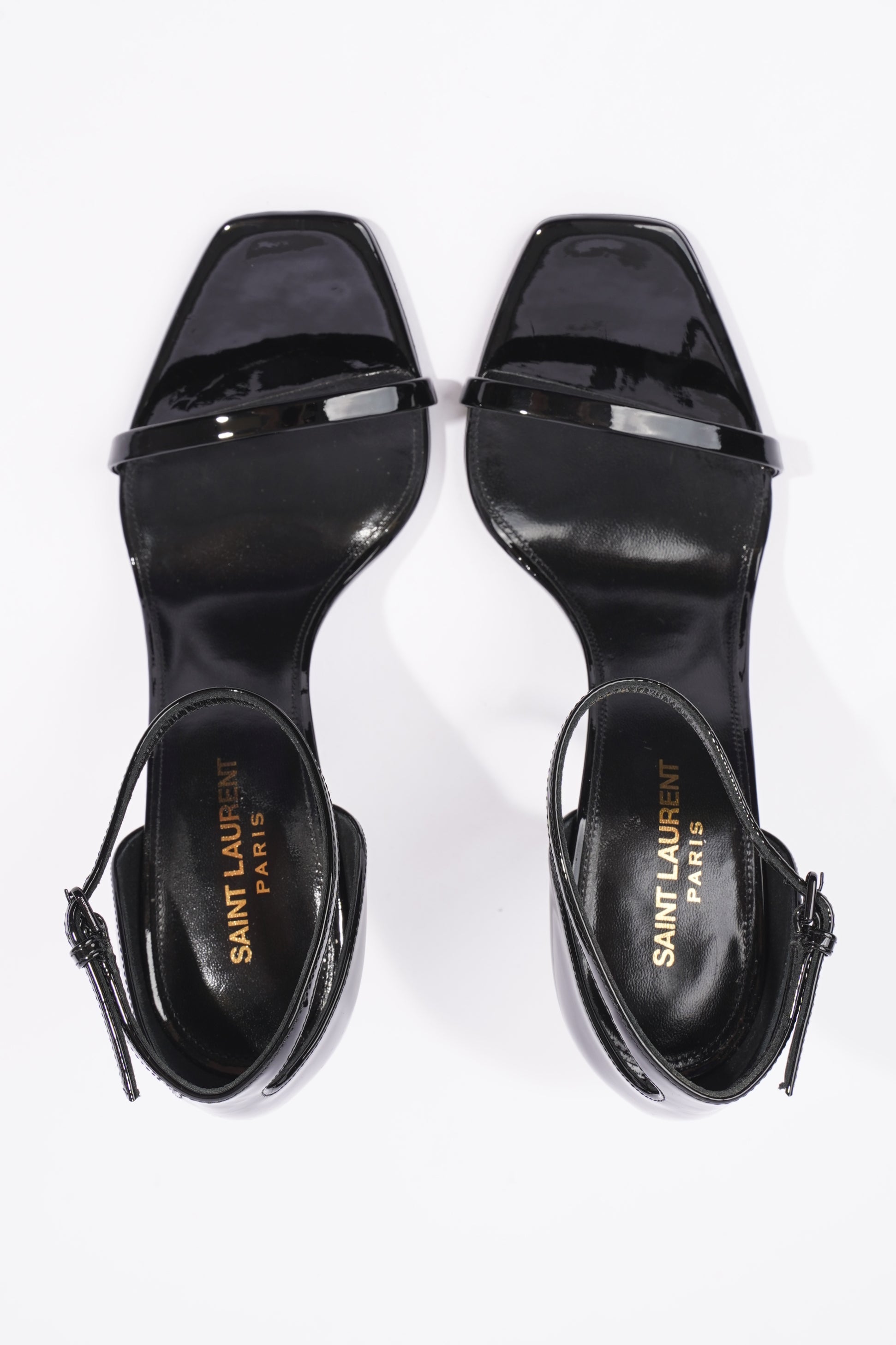 Saint Laurent Womens Opyum 110 Black EU 39 / UK 6
