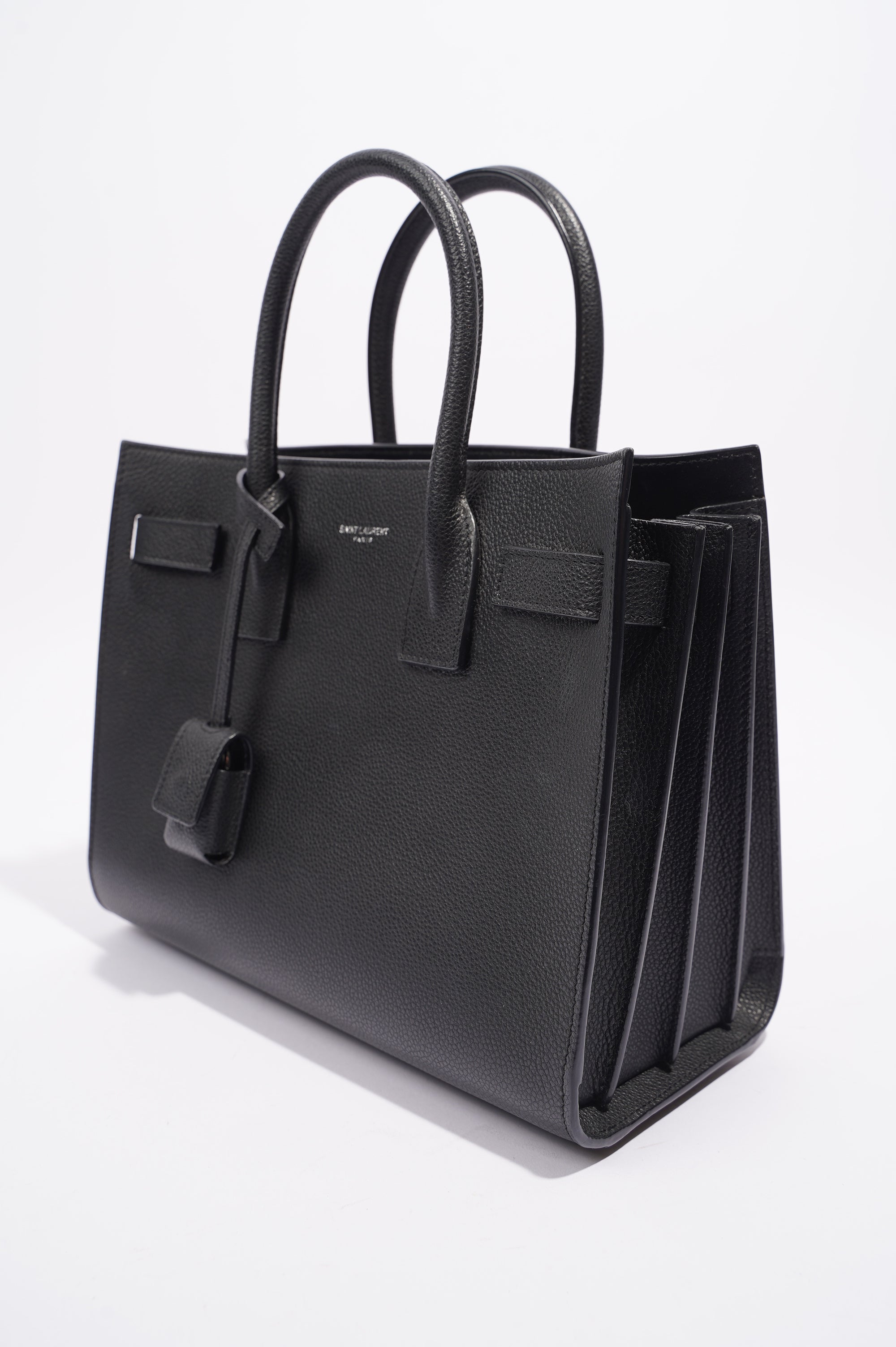 Saint Laurent Womens Sac De Jour Black Baby