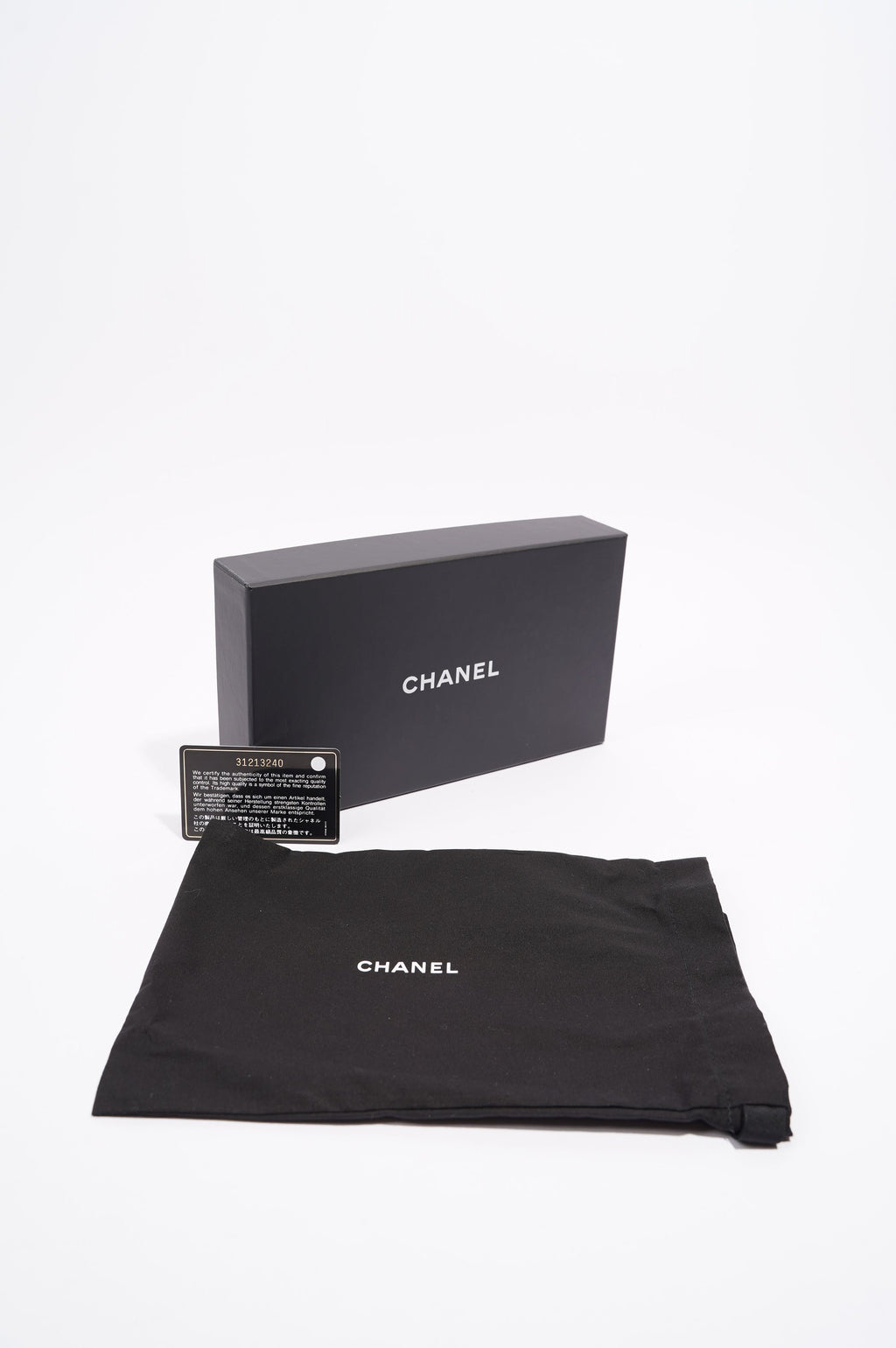 Chanel Womens Lambskin O Case Pink Small